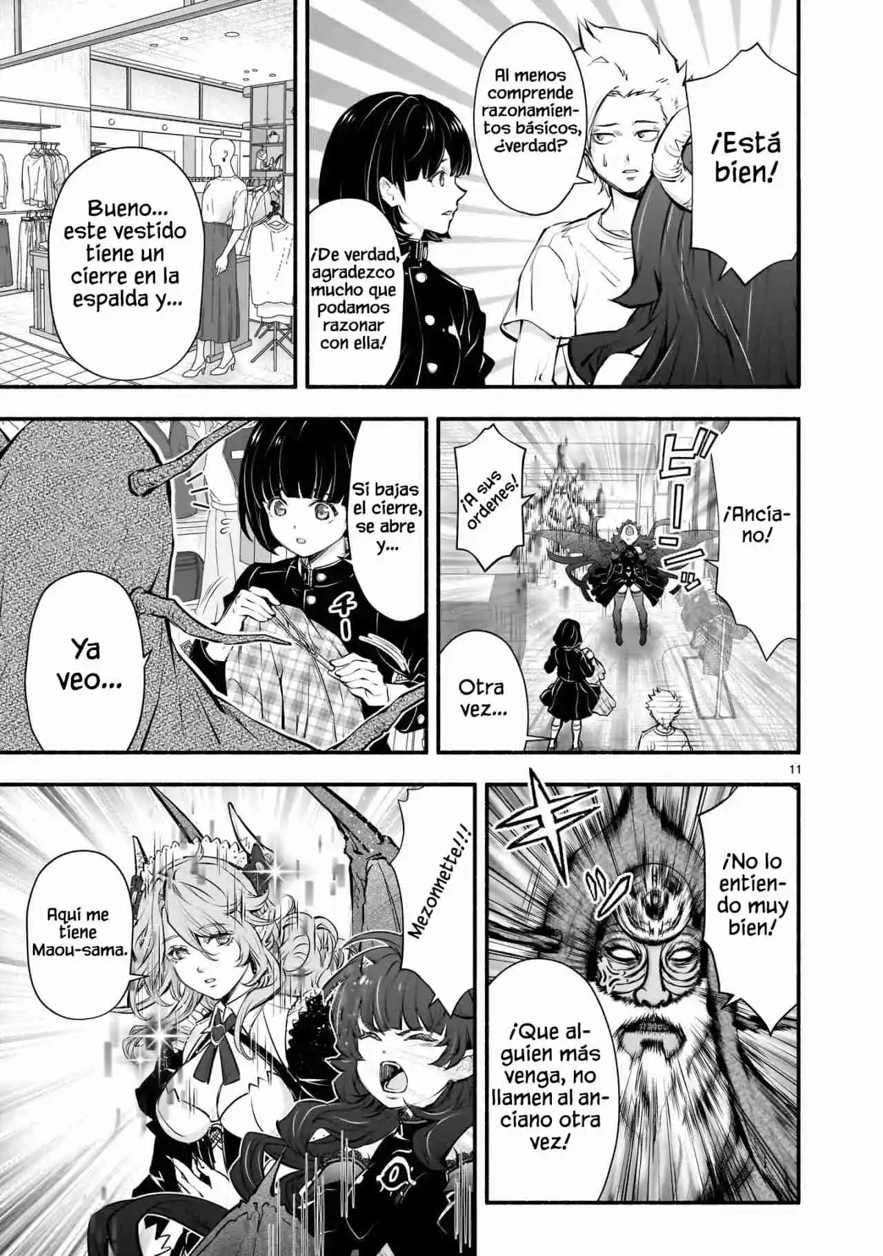 Maou-sama, Sekai Ga Oishi Sugite Horobosu No Oyameru - Capítulo 3 - Página 13 - LectorTMOo