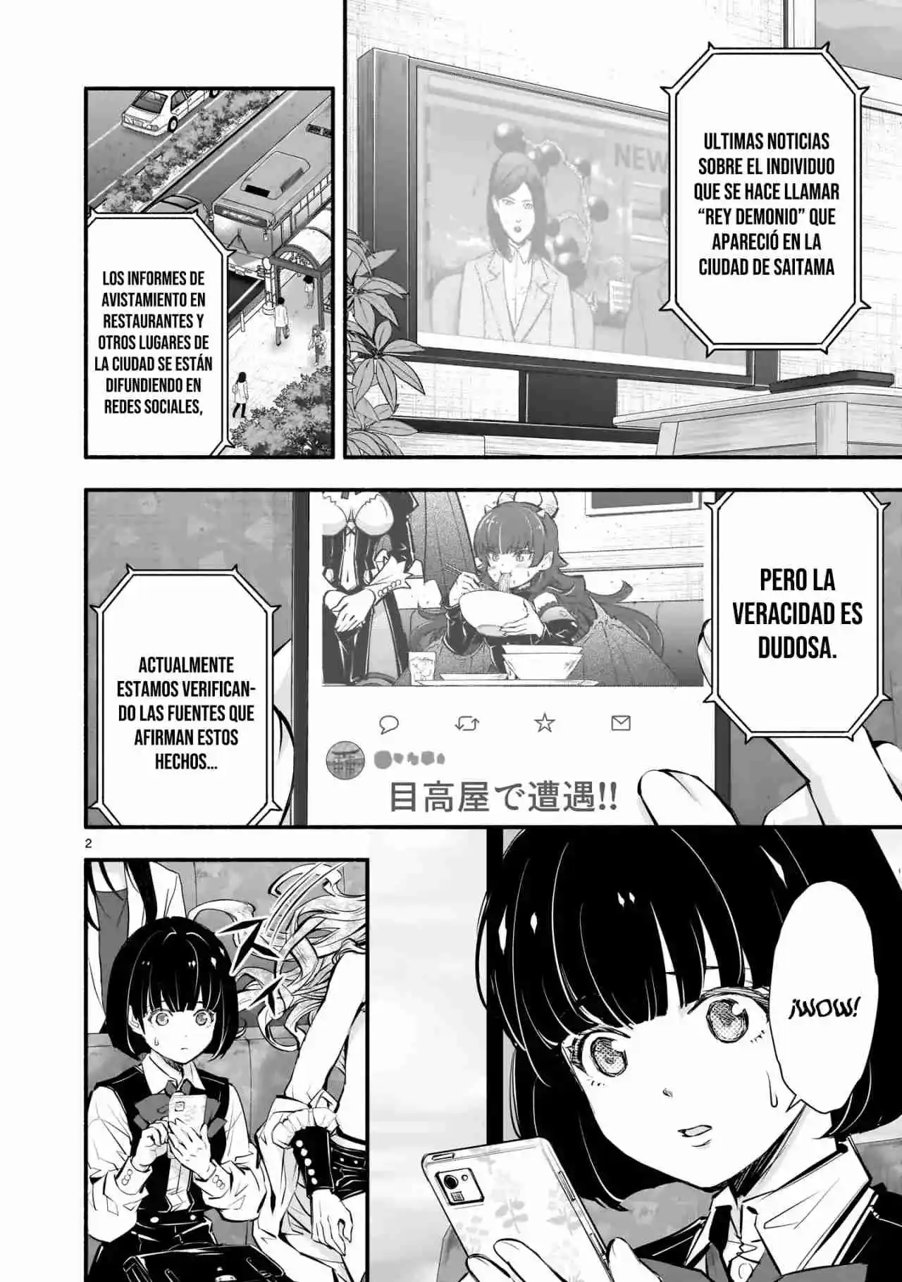 Maou-sama, Sekai Ga Oishi Sugite Horobosu No Oyameru - Capítulo 4 - Página 2 - LectorTMOo