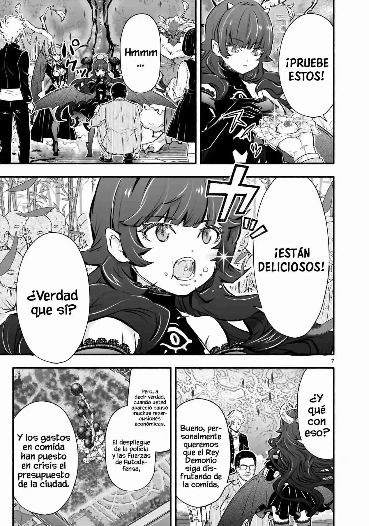 Maou-sama, Sekai Ga Oishi Sugite Horobosu No Oyameru - Capítulo 4 - Página 7 - LectorTMOo