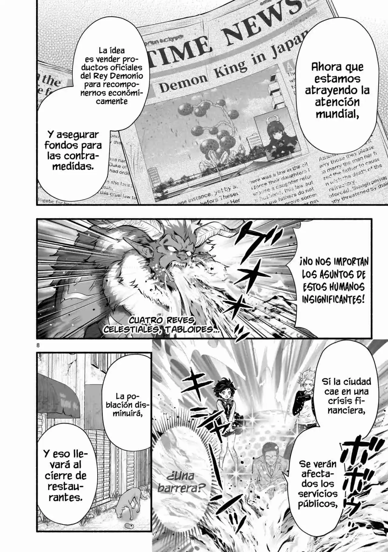 Maou-sama, Sekai Ga Oishi Sugite Horobosu No Oyameru - Capítulo 4 - Página 8 - LectorTMOo