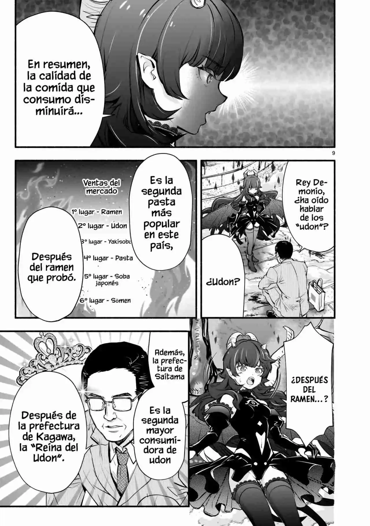 Maou-sama, Sekai Ga Oishi Sugite Horobosu No Oyameru - Capítulo 4 - Página 9 - LectorTMOo