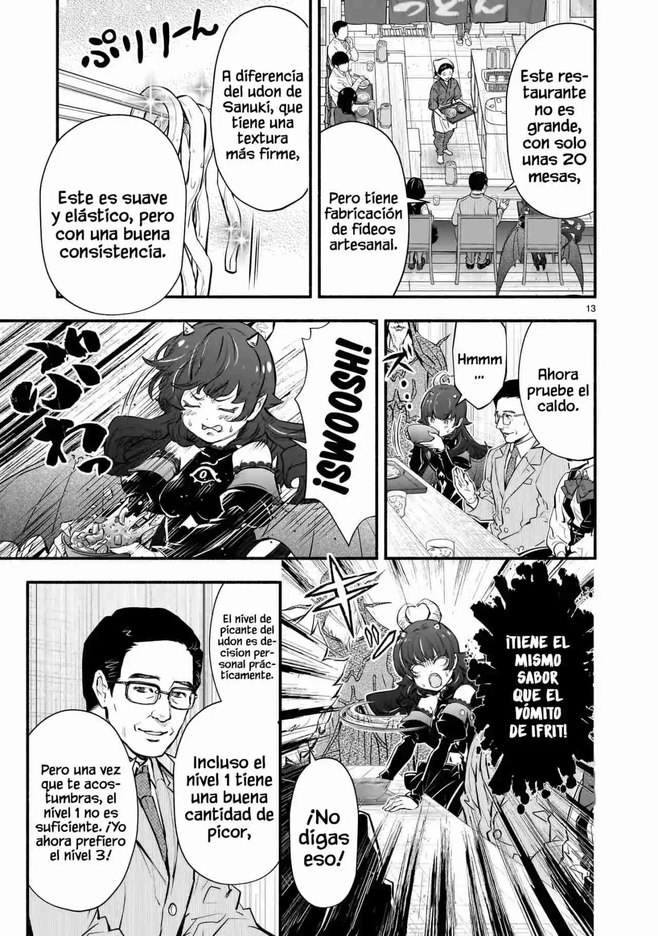 Maou-sama, Sekai Ga Oishi Sugite Horobosu No Oyameru - Capítulo 4 - Página 13 - LectorTMOo