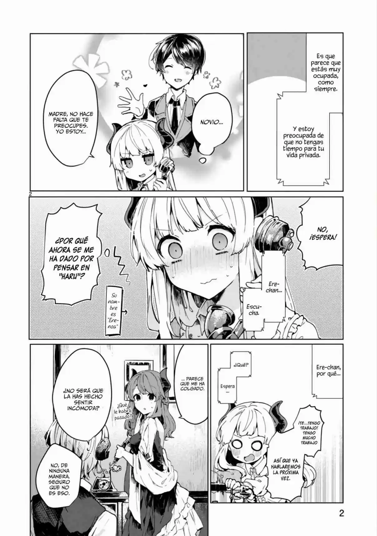 Maou-sama To Kekkonshitai Manga - Capítulo 6 - Página 3 - LectorTMOo