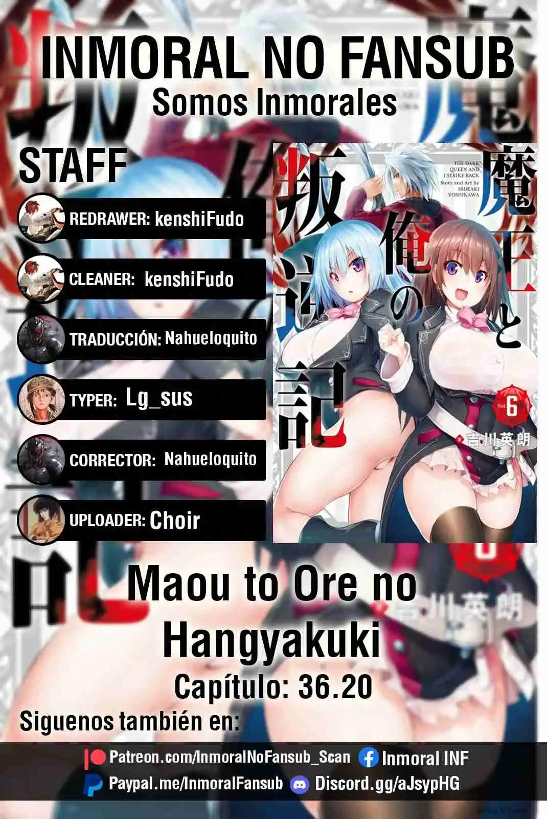 Maou To Ore No Hangyakuki - Capítulo 36.20 - Página 1 - LectorTMOo