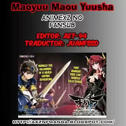 Maoyuu Maou Yuusha - Capítulo 2 - Página 1 - LectorTMOo