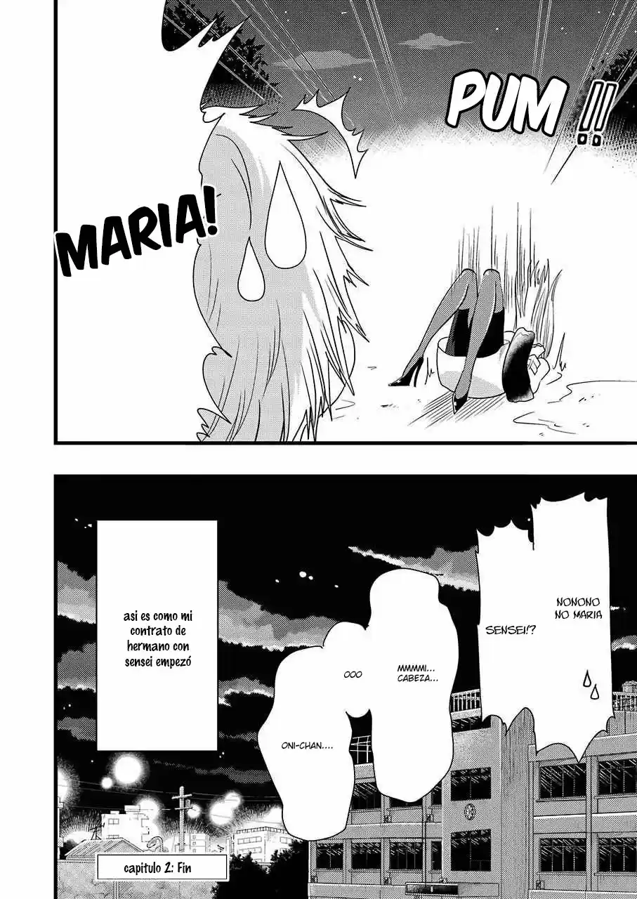 Maria Sensei Ha Gachizei! - Capítulo 2 - Página 28 - LectorTMOo