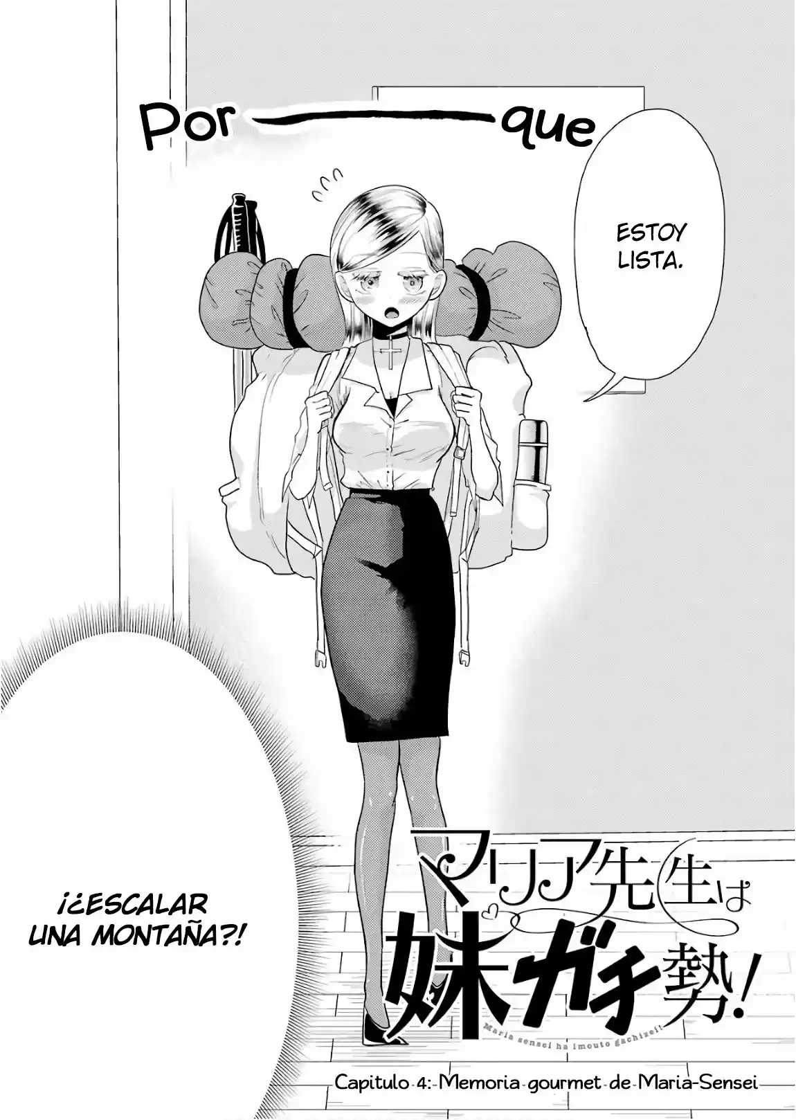 Maria Sensei Ha Gachizei! - Capítulo 4 - Página 2 - LectorTMOo