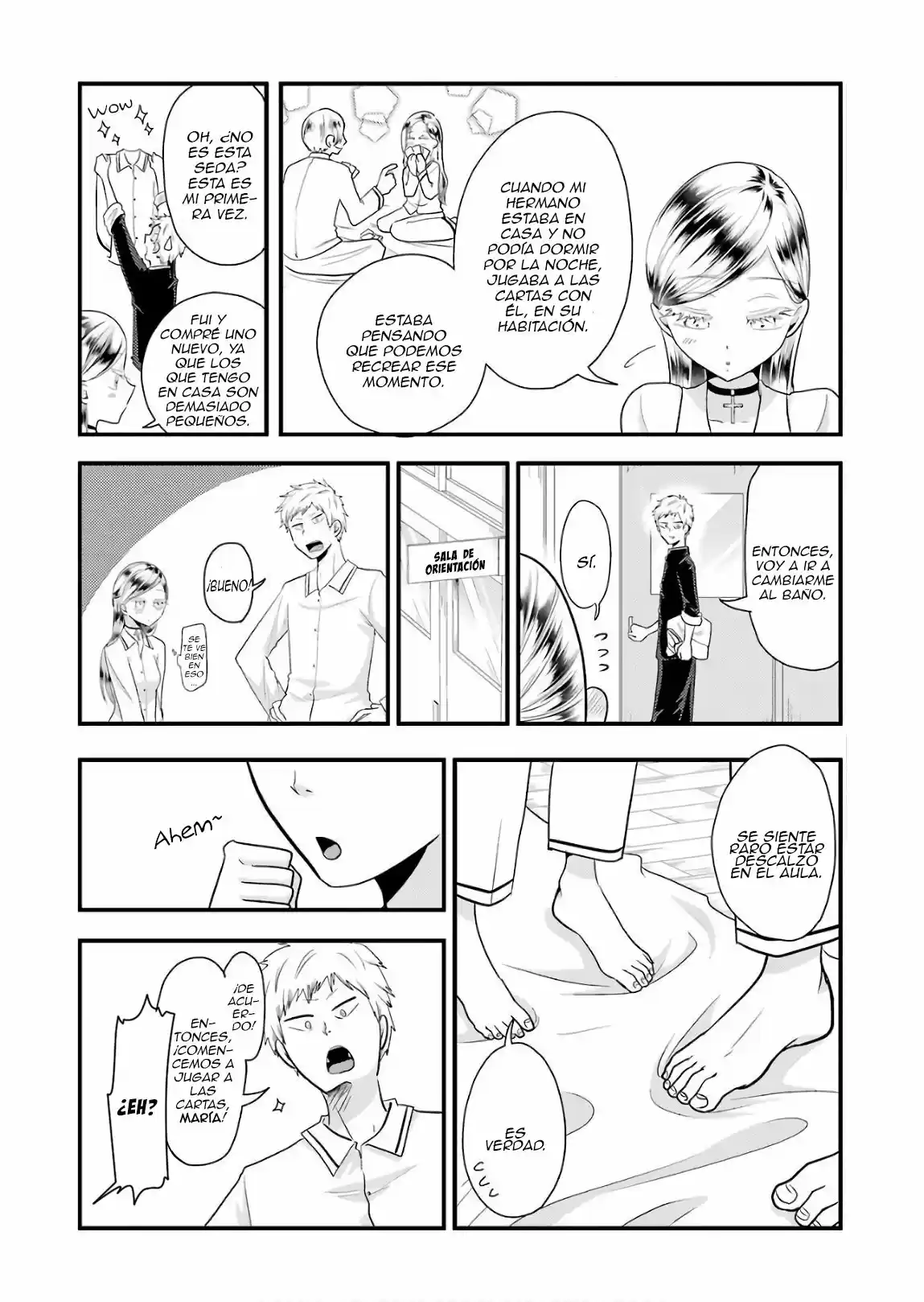 Maria Sensei Ha Gachizei! - Capítulo 5 - Página 4 - LectorTMOo