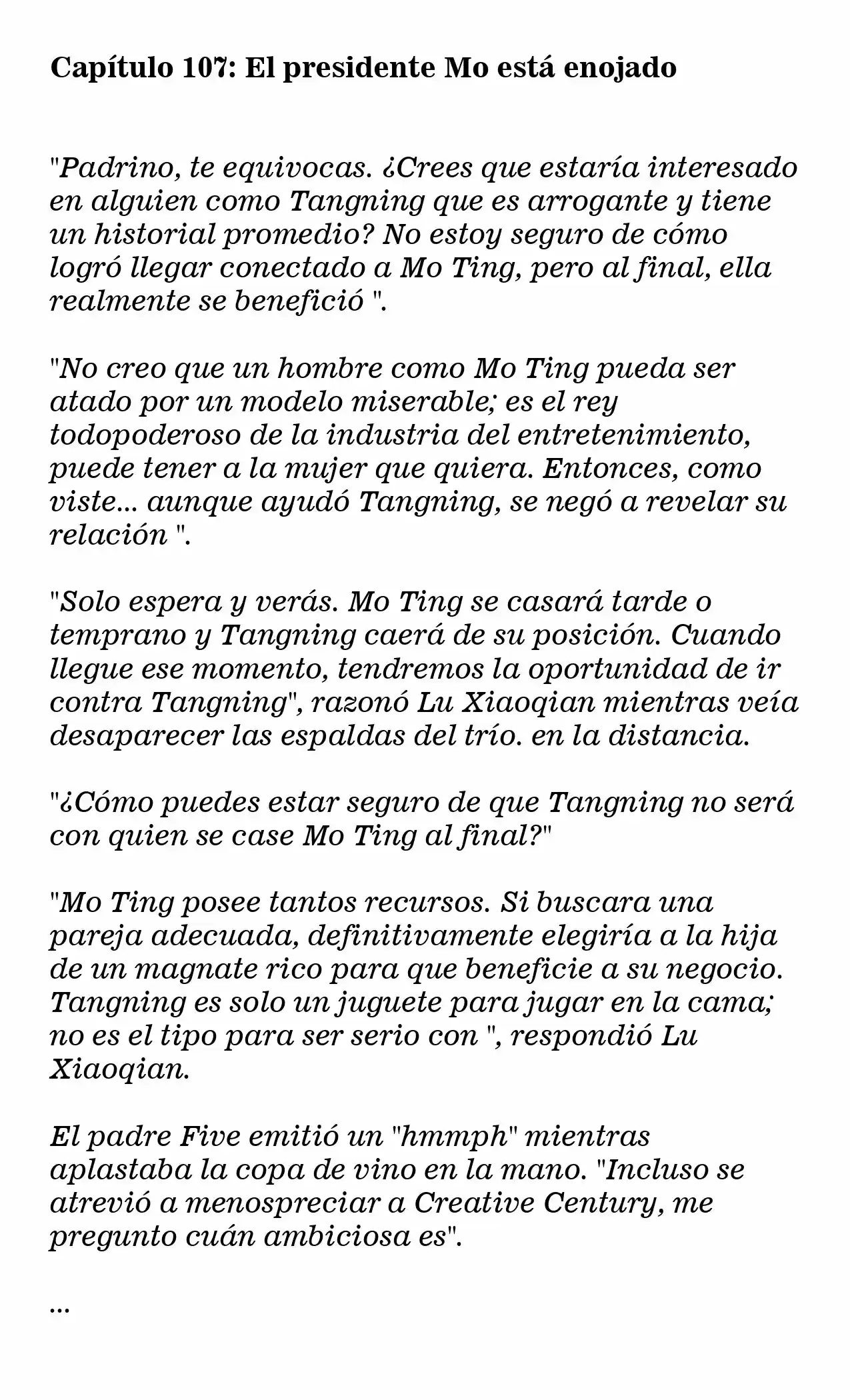 MARIDO DE PRUEBA: NECESIDAD DE TRABAJAR DURO (Novela) - Capítulo 107 - Página 1 - LectorTMOo