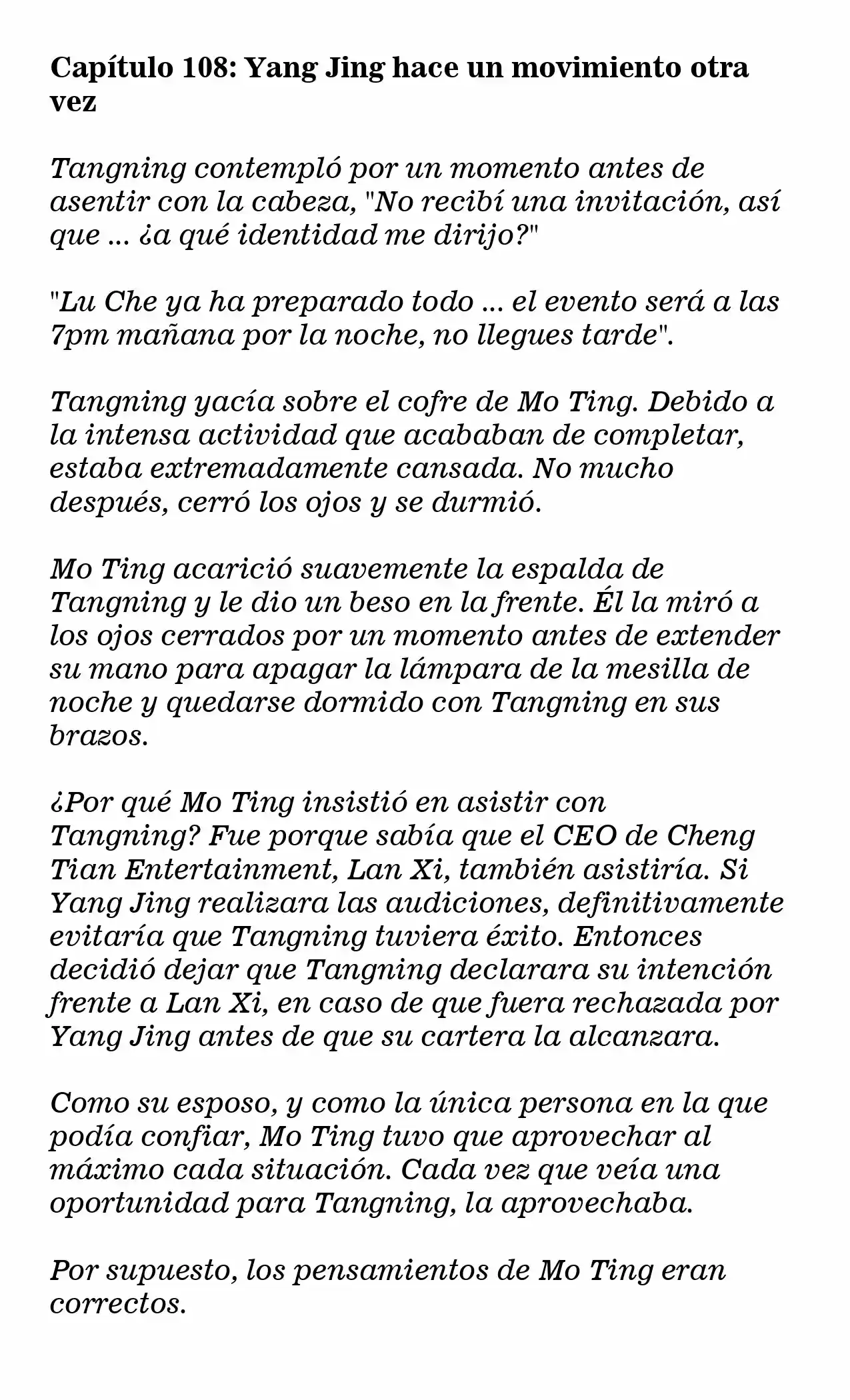 MARIDO DE PRUEBA: NECESIDAD DE TRABAJAR DURO (Novela) - Capítulo 108 - Página 1 - LectorTMOo