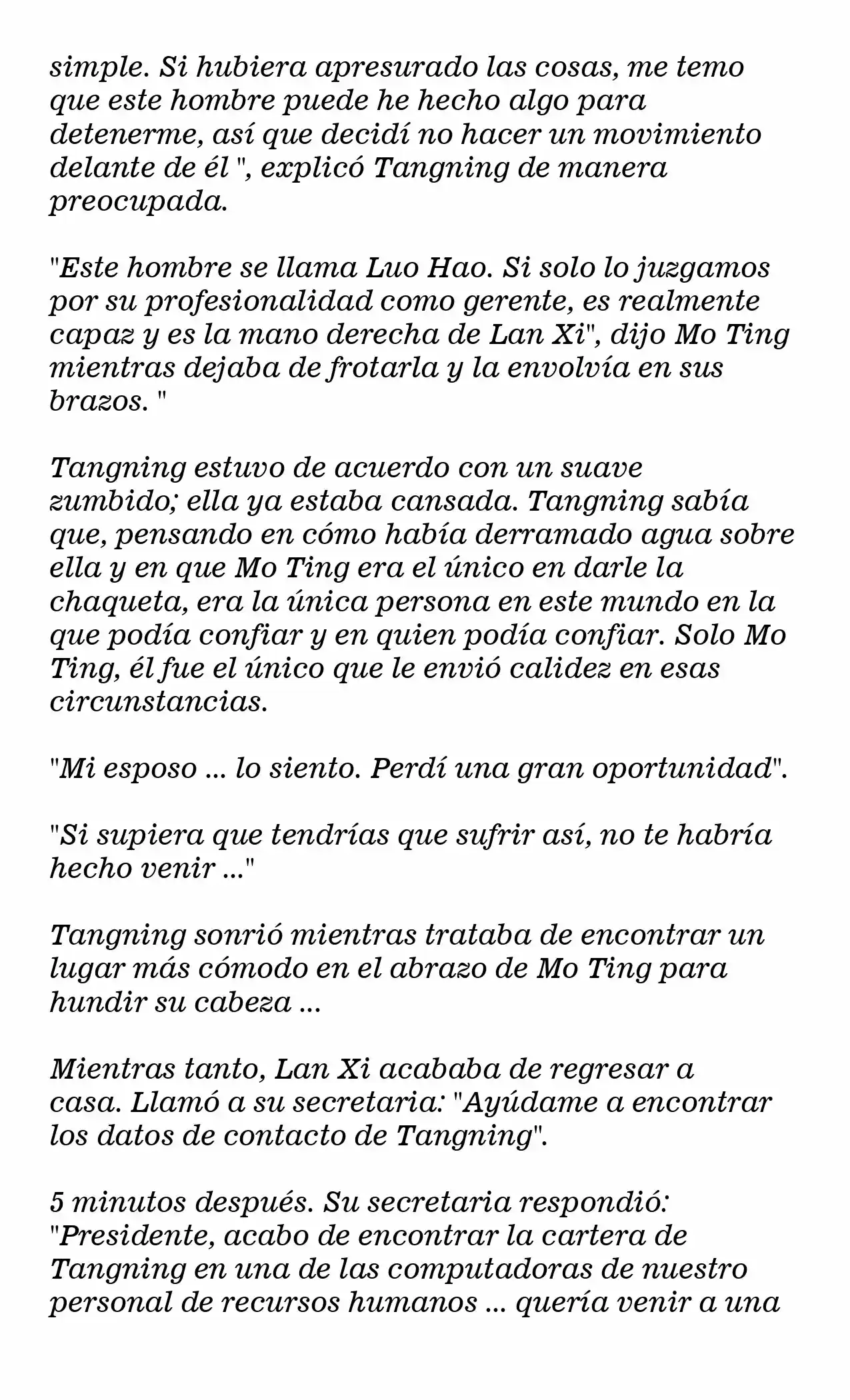 MARIDO DE PRUEBA: NECESIDAD DE TRABAJAR DURO (Novela) - Capítulo 110 - Página 5 - LectorTMOo