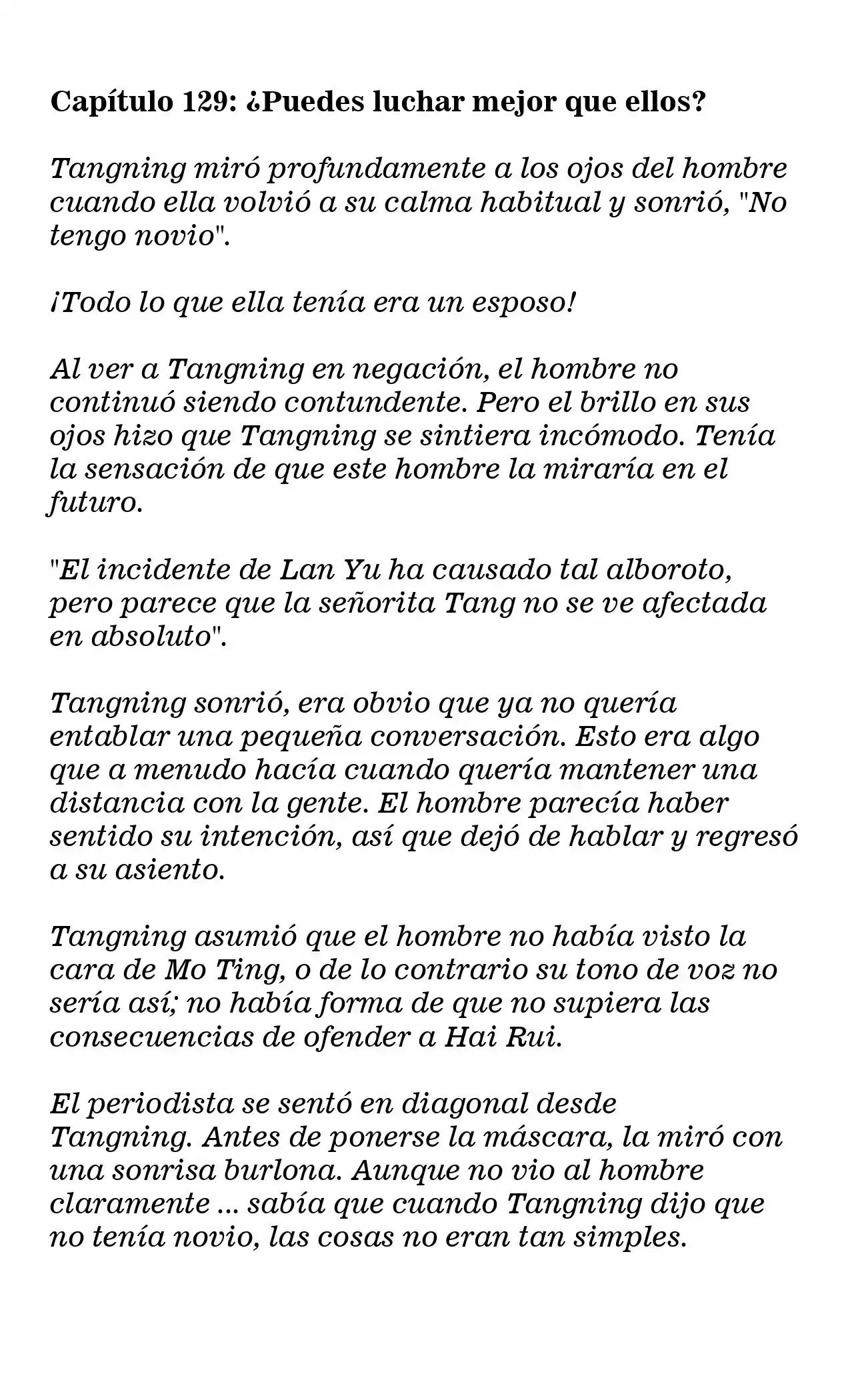 MARIDO DE PRUEBA: NECESIDAD DE TRABAJAR DURO (Novela) - Capítulo 129 - Página 1 - LectorTMOo