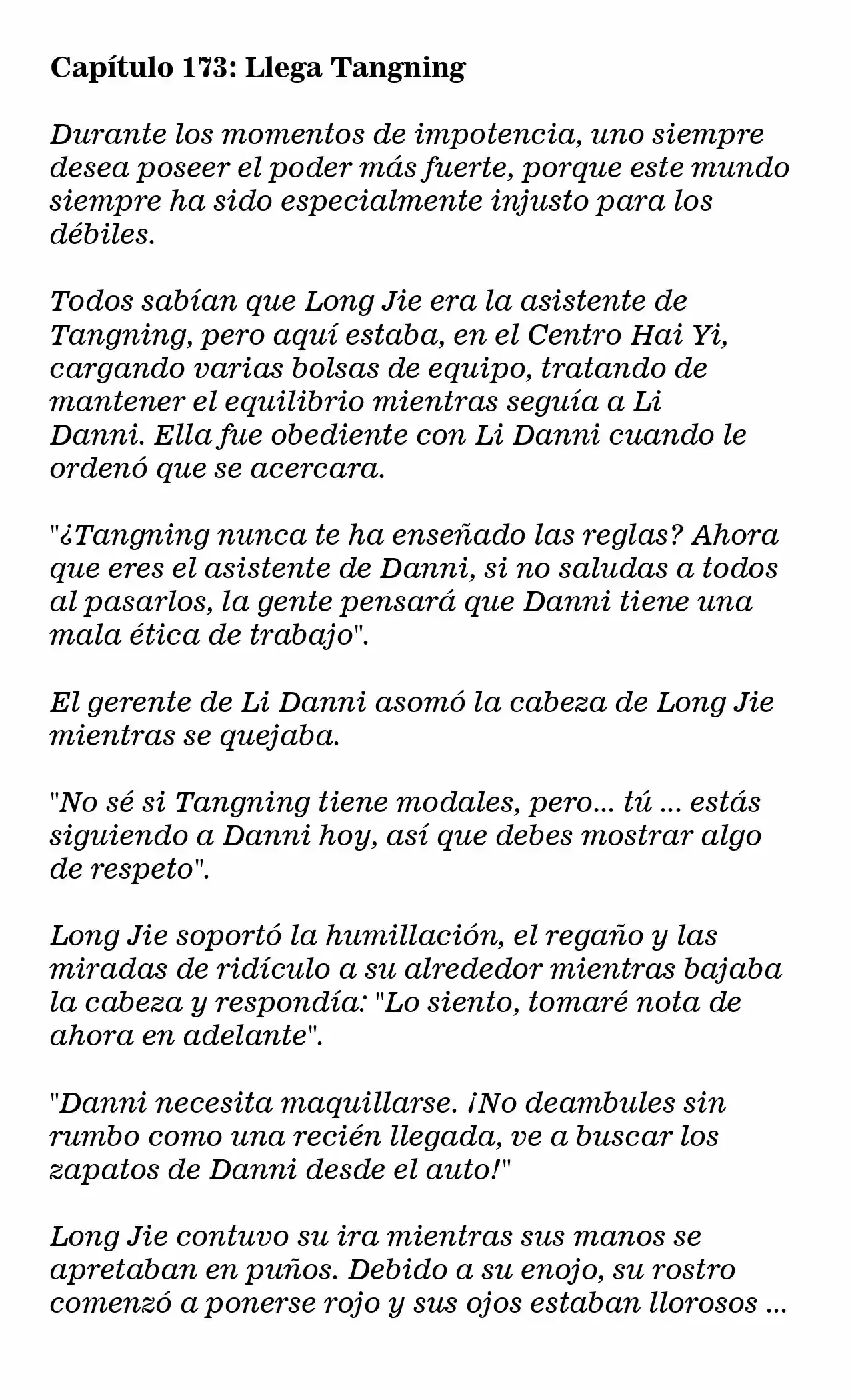MARIDO DE PRUEBA: NECESIDAD DE TRABAJAR DURO (Novela) - Capítulo 173 - Página 1 - LectorTMOo