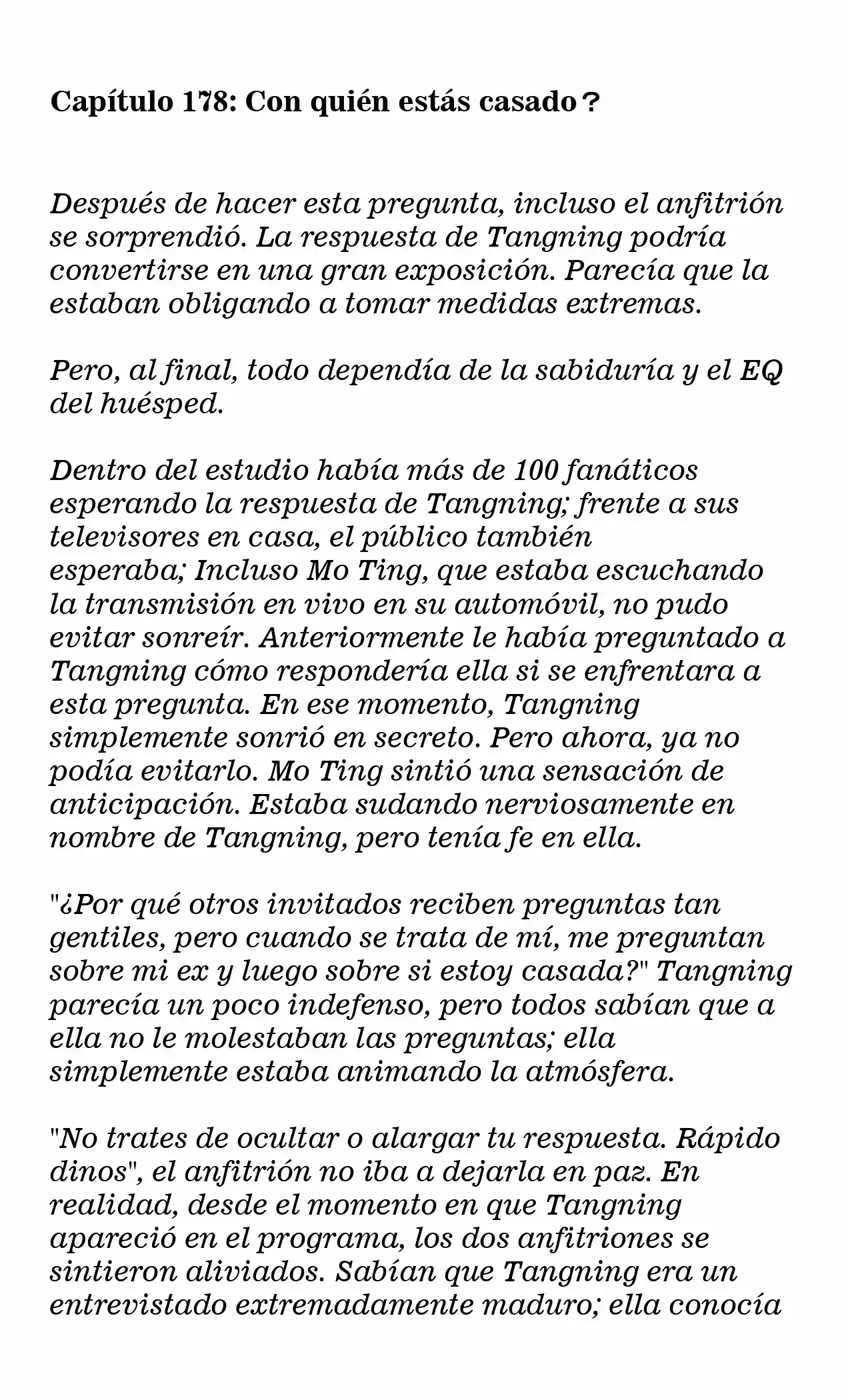 MARIDO DE PRUEBA: NECESIDAD DE TRABAJAR DURO (Novela) - Capítulo 178 - Página 1 - LectorTMOo