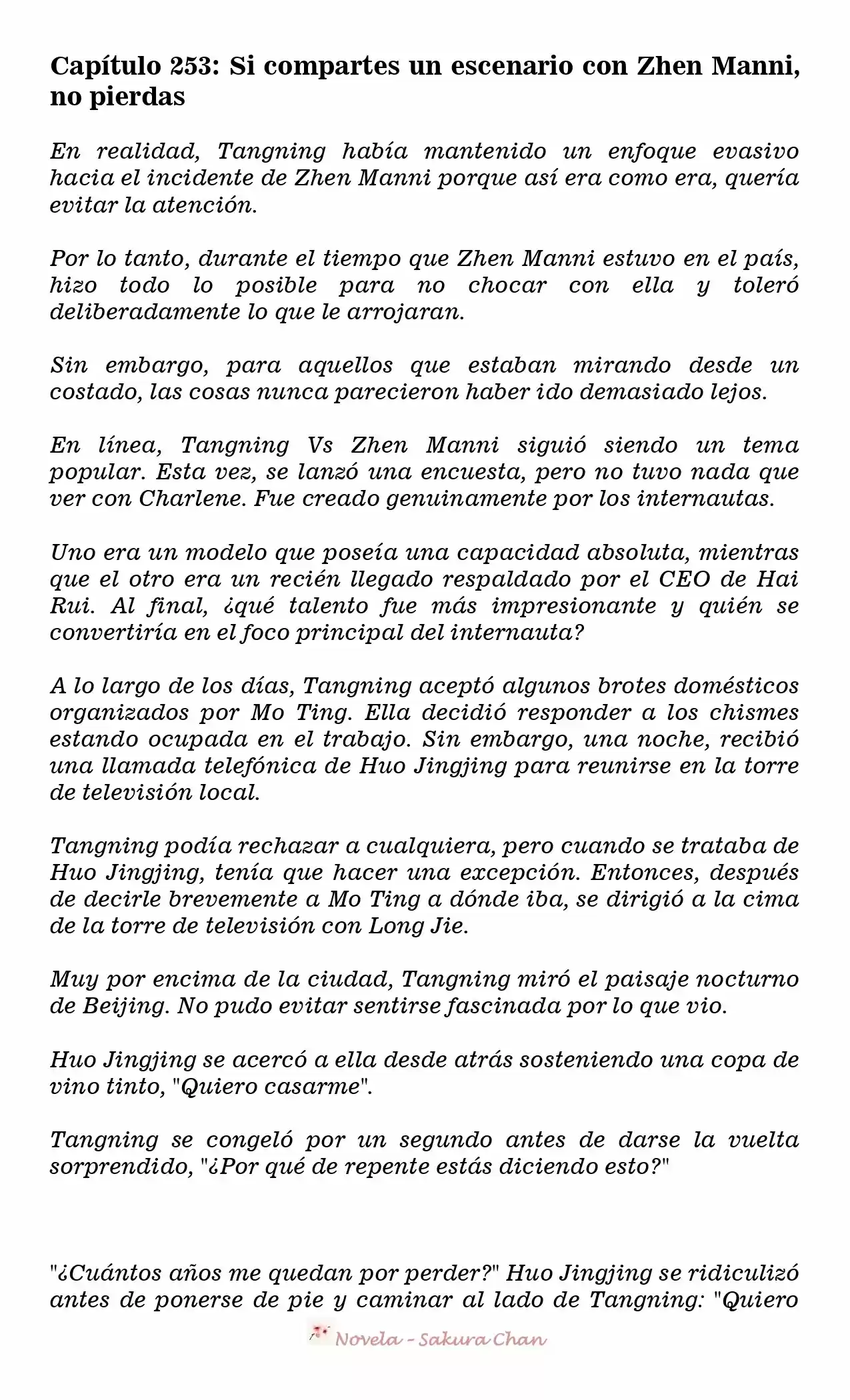 MARIDO DE PRUEBA: NECESIDAD DE TRABAJAR DURO (Novela) - Capítulo 253 - Página 1 - LectorTMOo