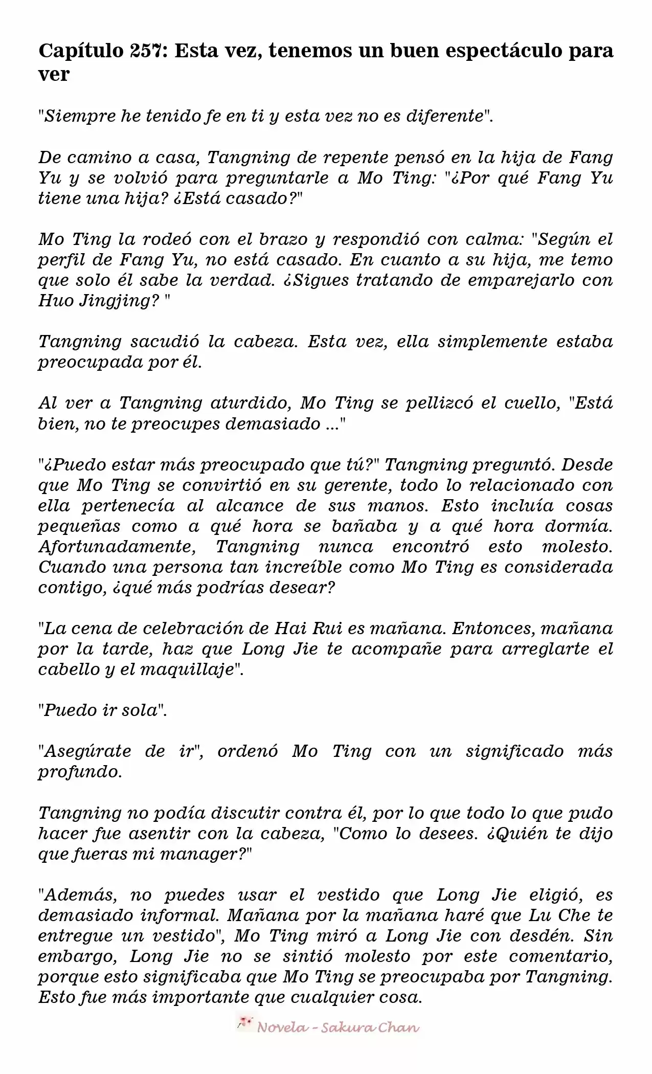 MARIDO DE PRUEBA: NECESIDAD DE TRABAJAR DURO (Novela) - Capítulo 257 - Página 3 - LectorTMOo