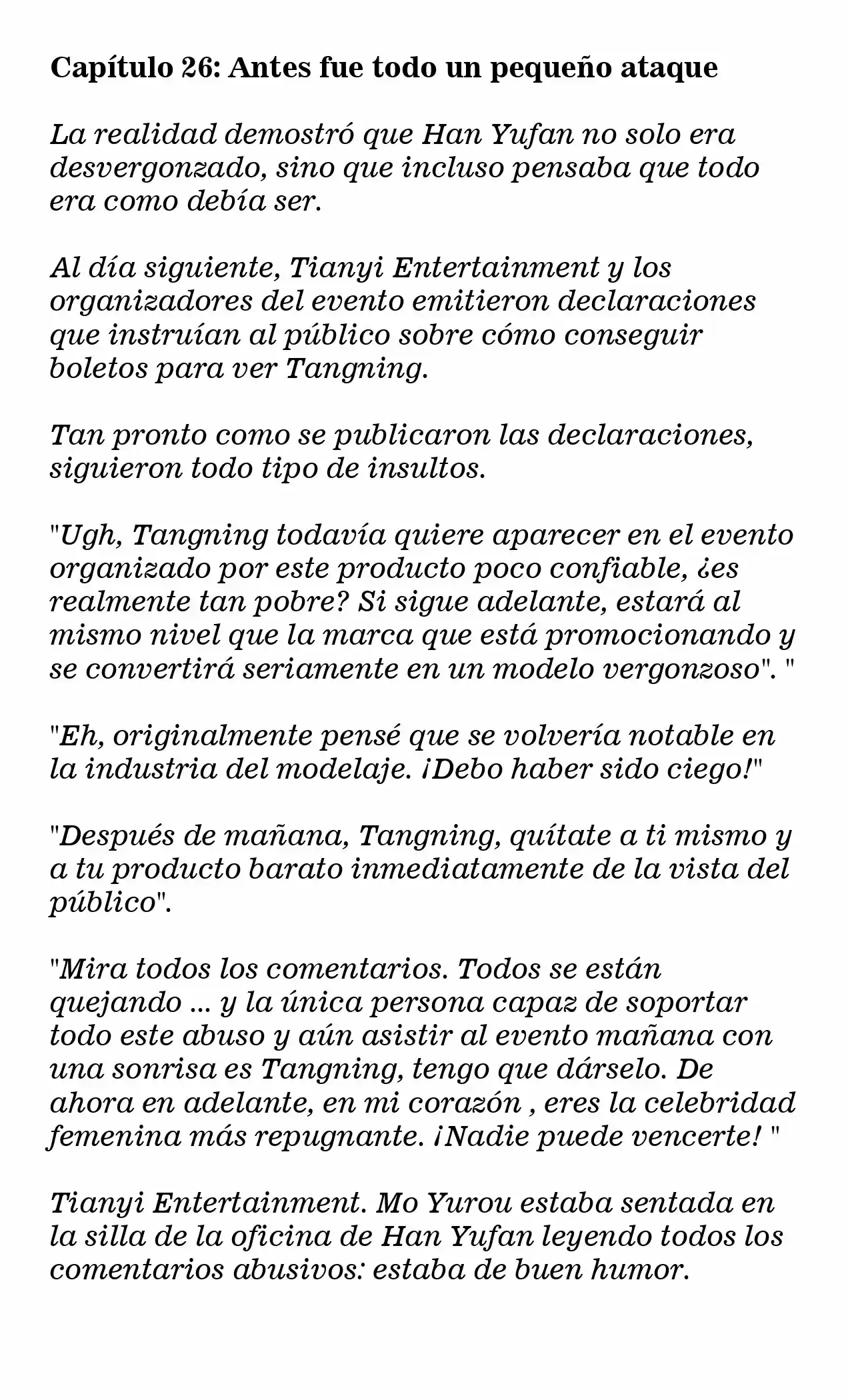 MARIDO DE PRUEBA: NECESIDAD DE TRABAJAR DURO (Novela) - Capítulo 26 - Página 7 - LectorTMOo