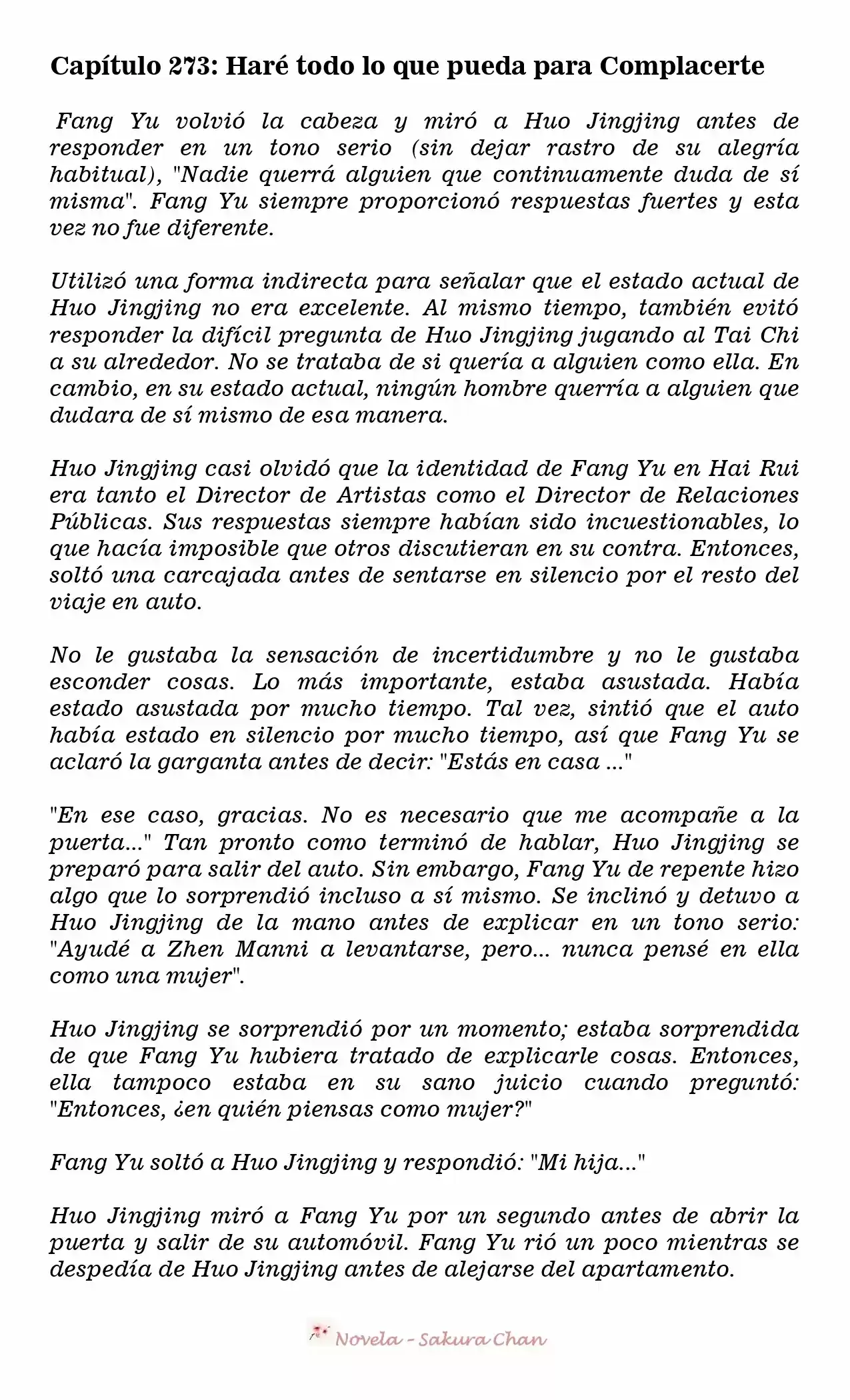 MARIDO DE PRUEBA: NECESIDAD DE TRABAJAR DURO (Novela) - Capítulo 273 - Página 1 - LectorTMOo