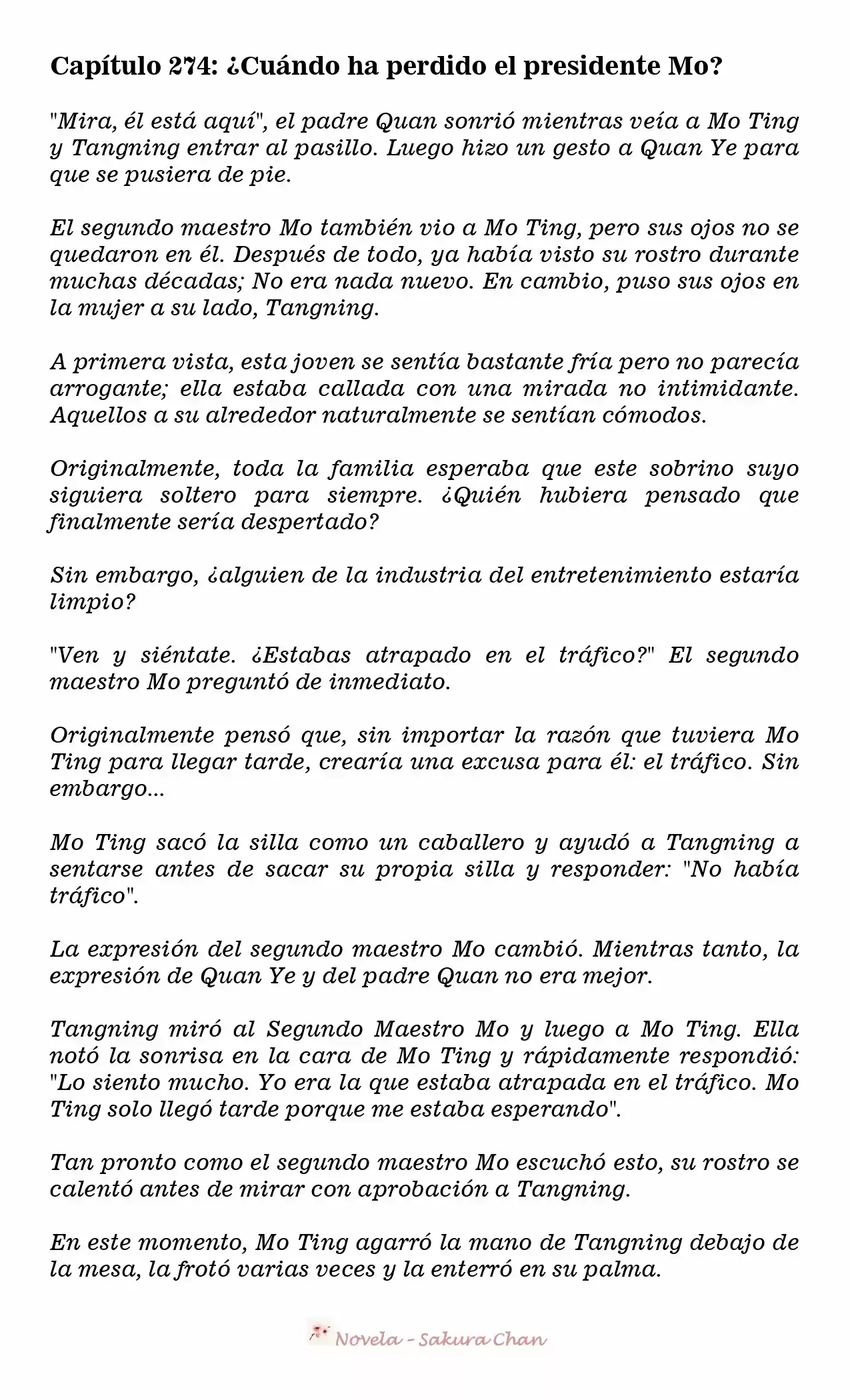 MARIDO DE PRUEBA: NECESIDAD DE TRABAJAR DURO (Novela) - Capítulo 274 - Página 1 - LectorTMOo