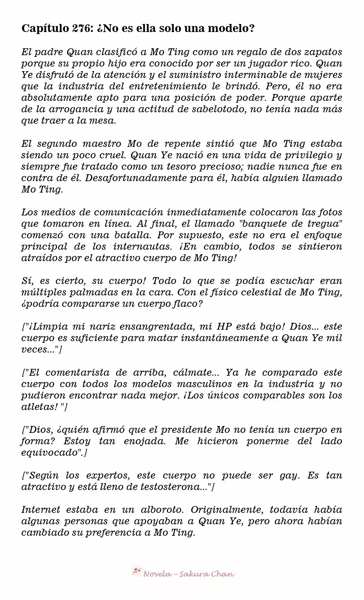 MARIDO DE PRUEBA: NECESIDAD DE TRABAJAR DURO (Novela) - Capítulo 276 - Página 1 - LectorTMOo