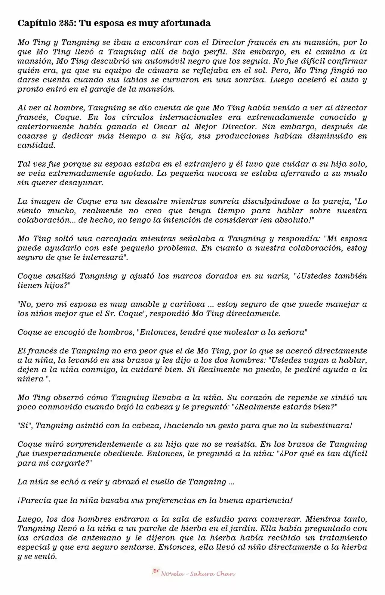 MARIDO DE PRUEBA: NECESIDAD DE TRABAJAR DURO (Novela) - Capítulo 285 - Página 1 - LectorTMOo