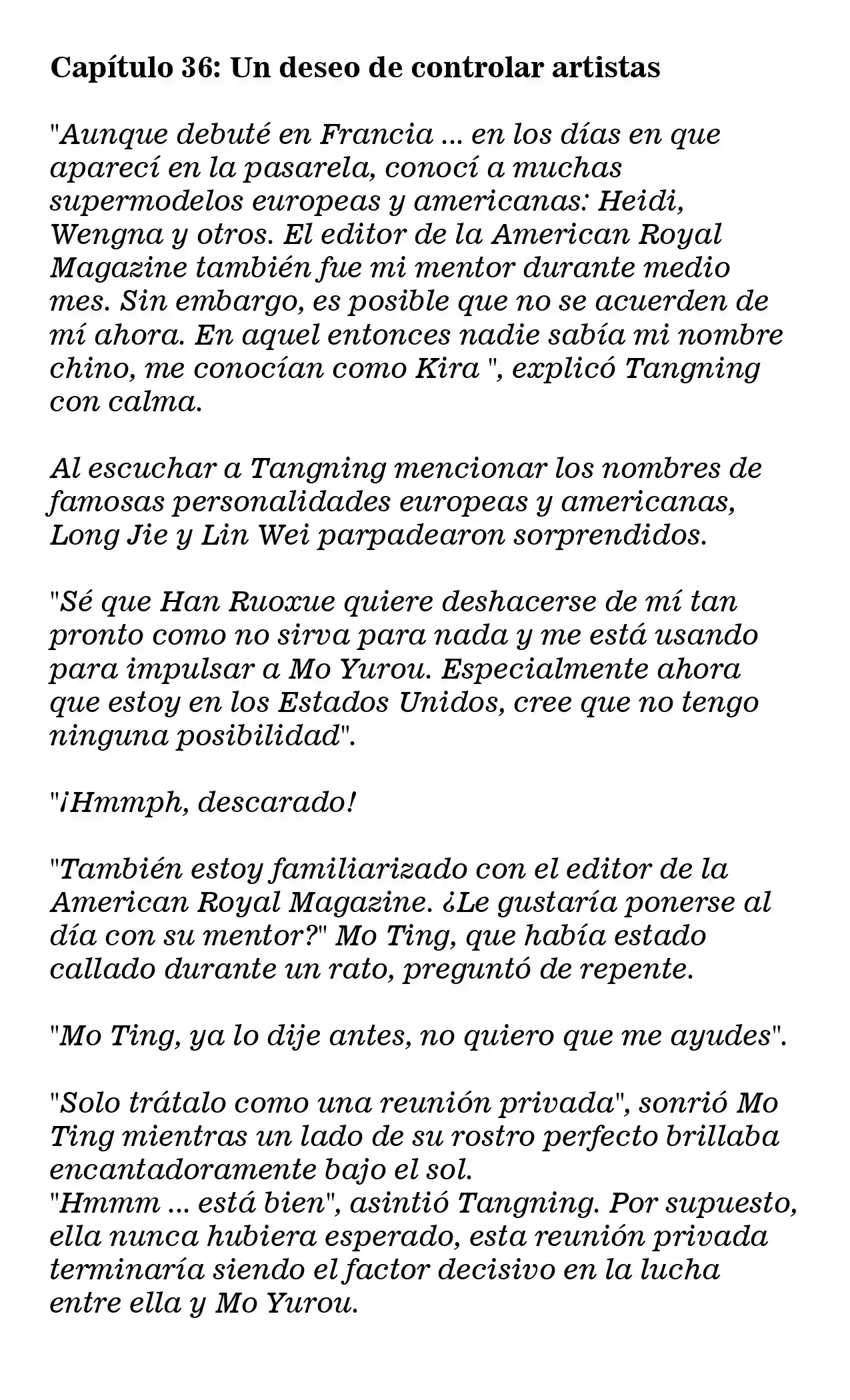 MARIDO DE PRUEBA: NECESIDAD DE TRABAJAR DURO (Novela) - Capítulo 36 - Página 1 - LectorTMOo