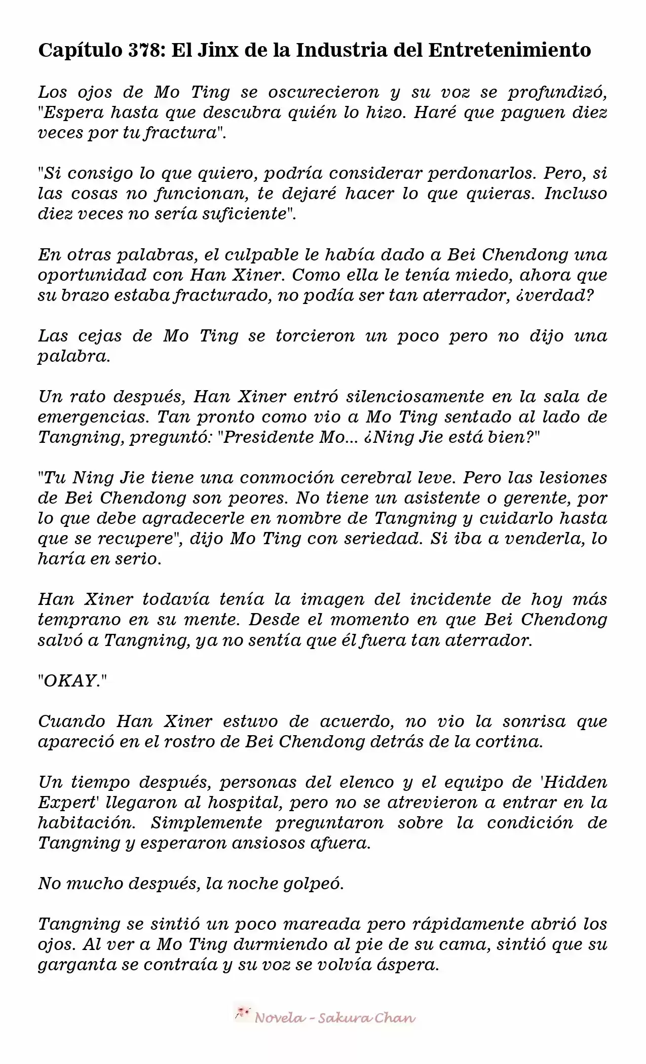 MARIDO DE PRUEBA: NECESIDAD DE TRABAJAR DURO (Novela) - Capítulo 378 - Página 1 - LectorTMOo