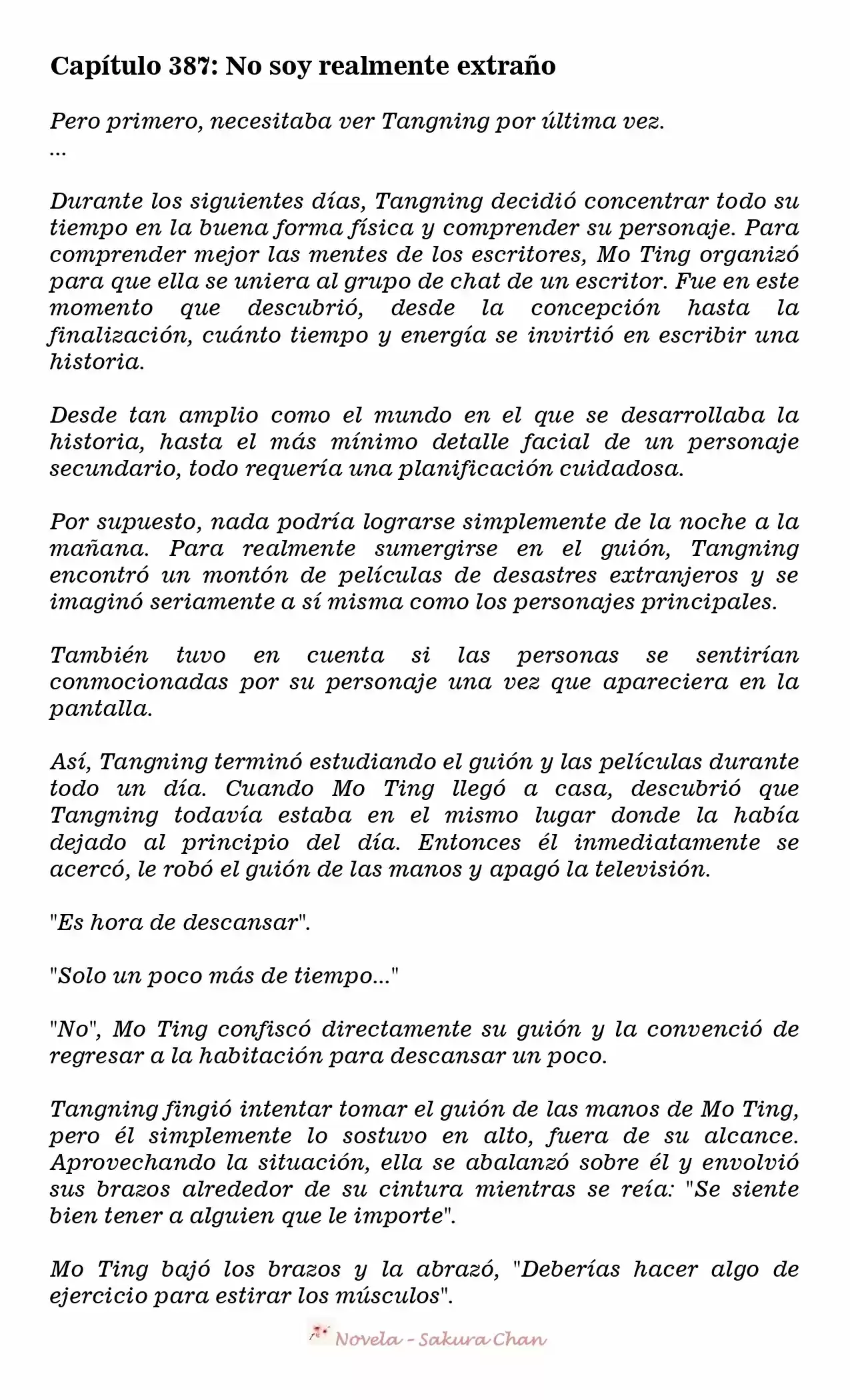 MARIDO DE PRUEBA: NECESIDAD DE TRABAJAR DURO (Novela) - Capítulo 387 - Página 1 - LectorTMOo