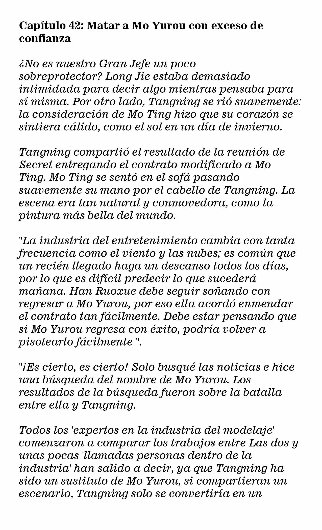 MARIDO DE PRUEBA: NECESIDAD DE TRABAJAR DURO (Novela) - Capítulo 42 - Página 1 - LectorTMOo
