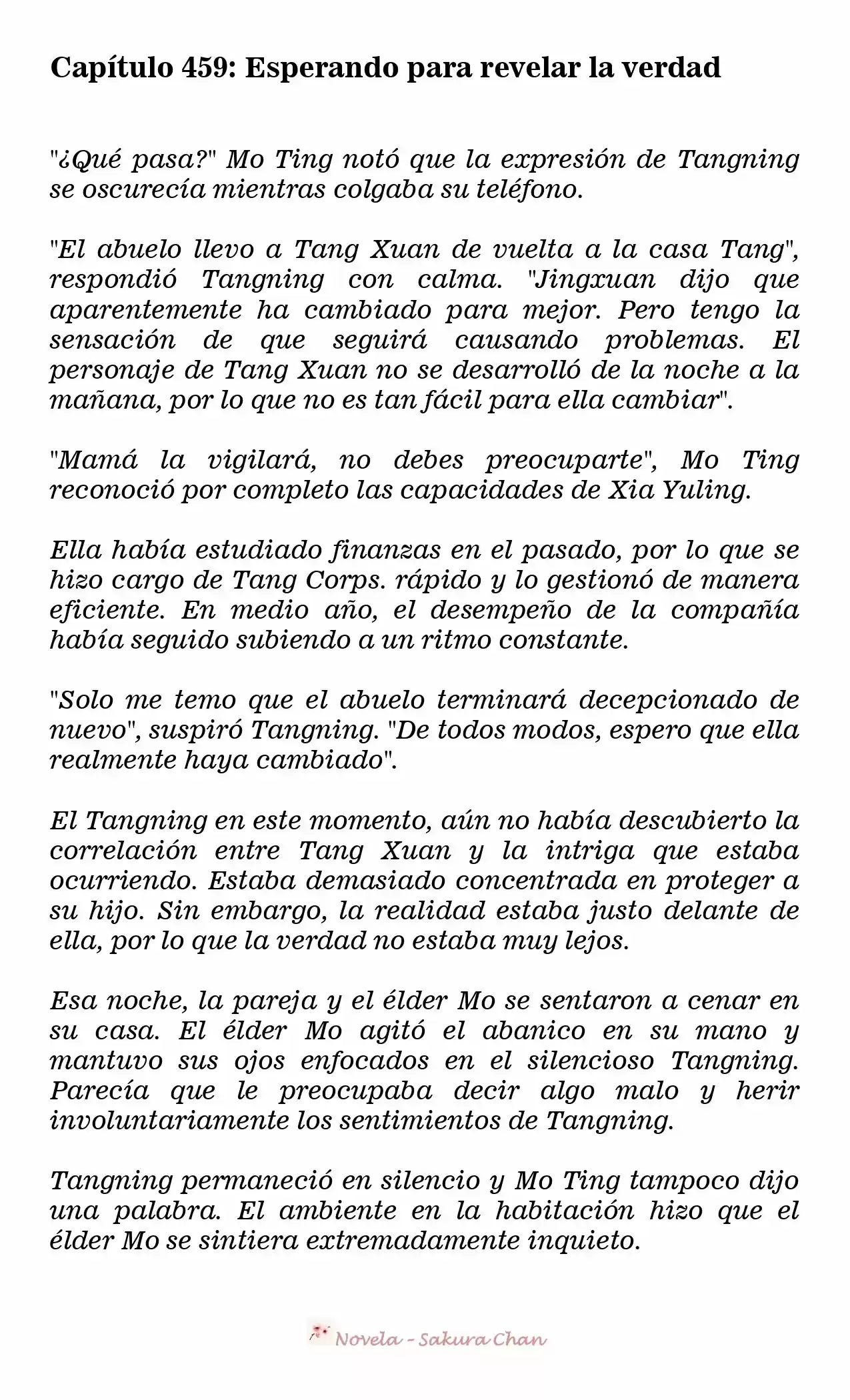 MARIDO DE PRUEBA: NECESIDAD DE TRABAJAR DURO (Novela) - Capítulo 459 - Página 1 - LectorTMOo
