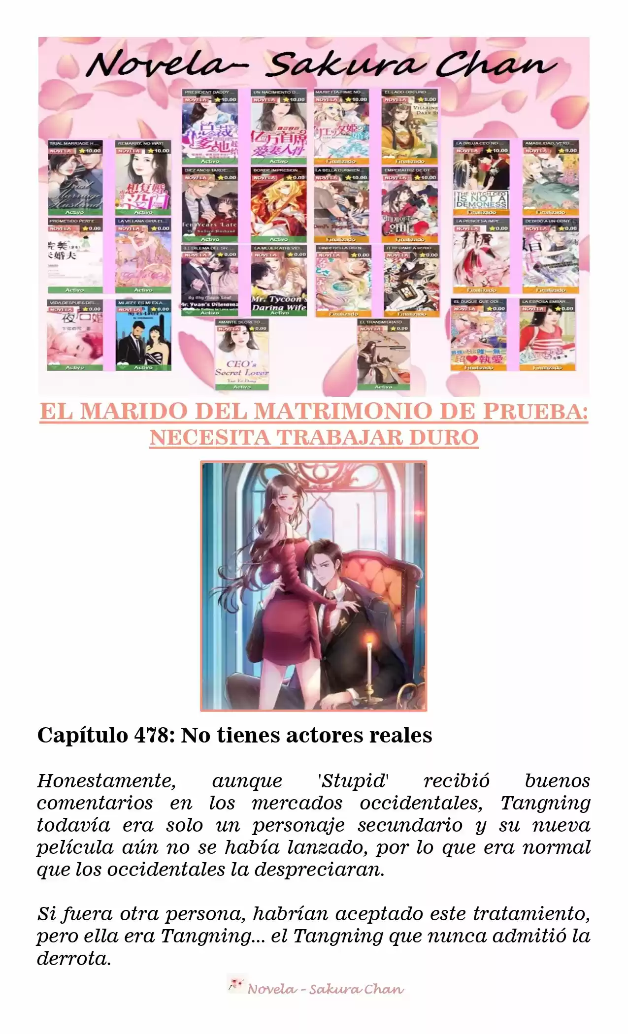 MARIDO DE PRUEBA: NECESIDAD DE TRABAJAR DURO (Novela) - Capítulo 478 - Página 2 - LectorTMOo