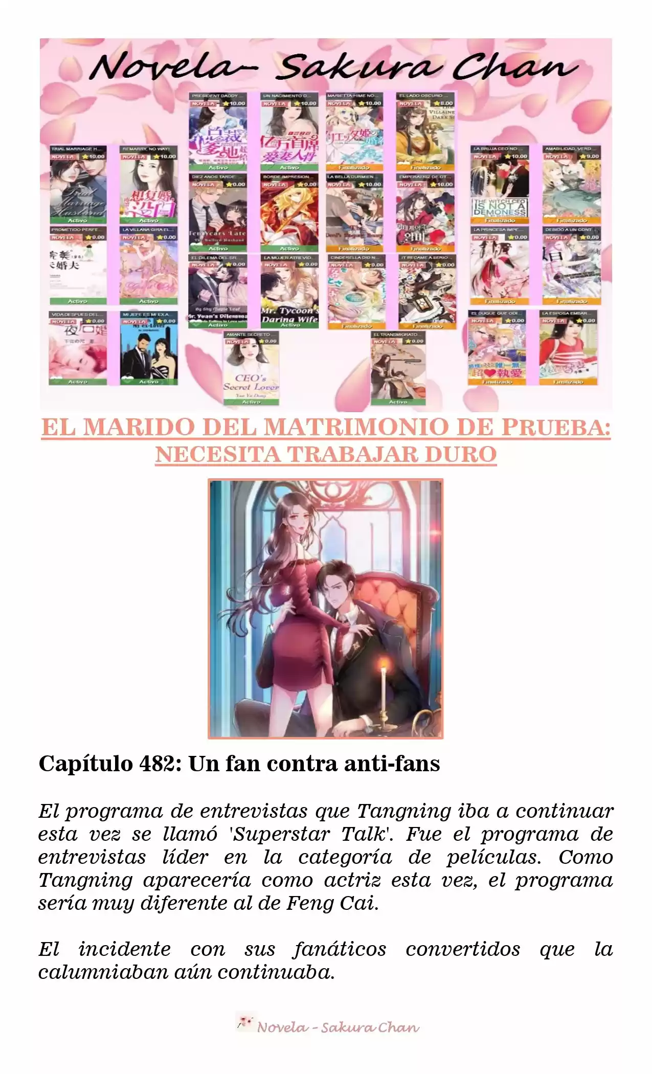 MARIDO DE PRUEBA: NECESIDAD DE TRABAJAR DURO (Novela) - Capítulo 482 - Página 3 - LectorTMOo