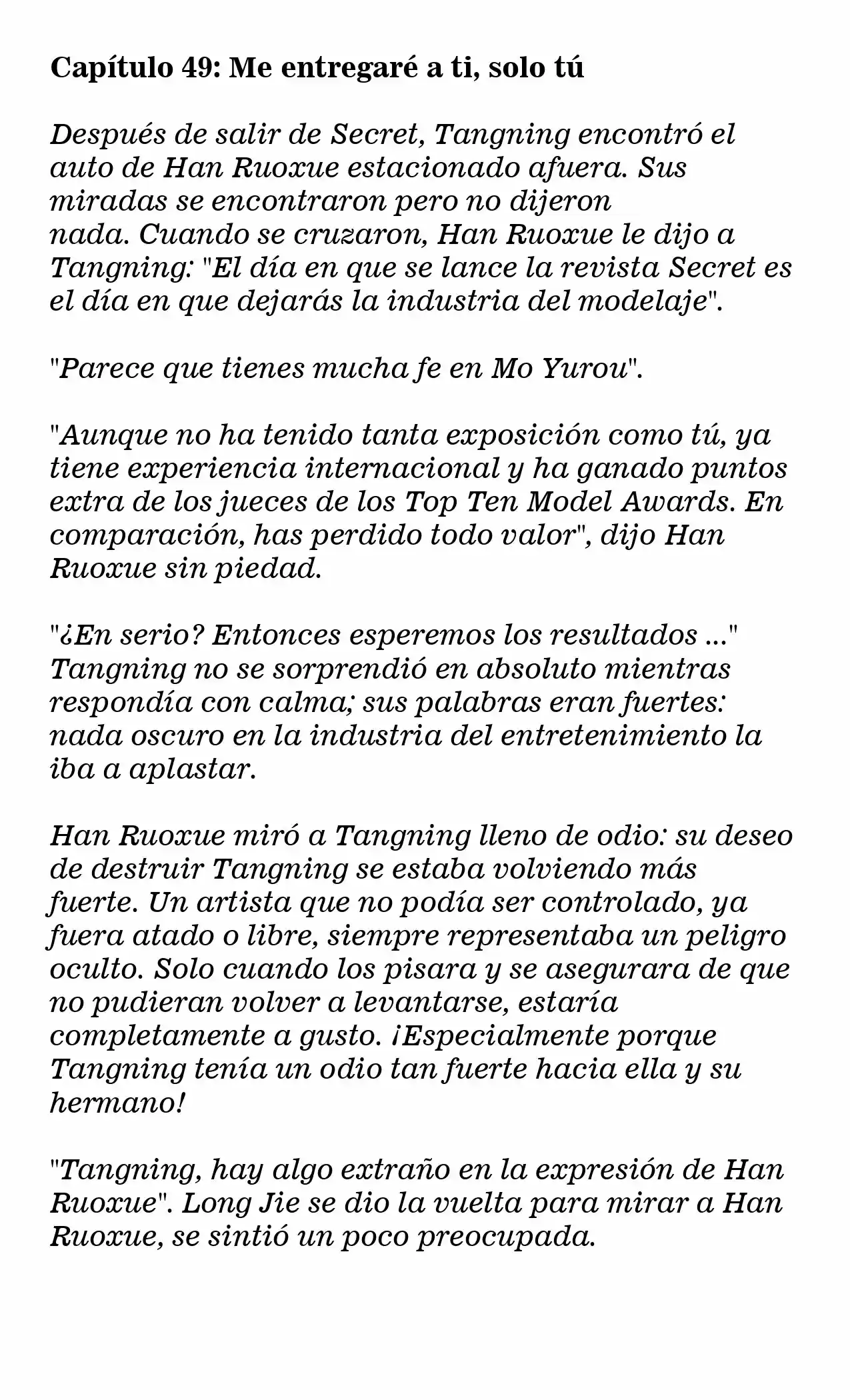 MARIDO DE PRUEBA: NECESIDAD DE TRABAJAR DURO (Novela) - Capítulo 49 - Página 1 - LectorTMOo