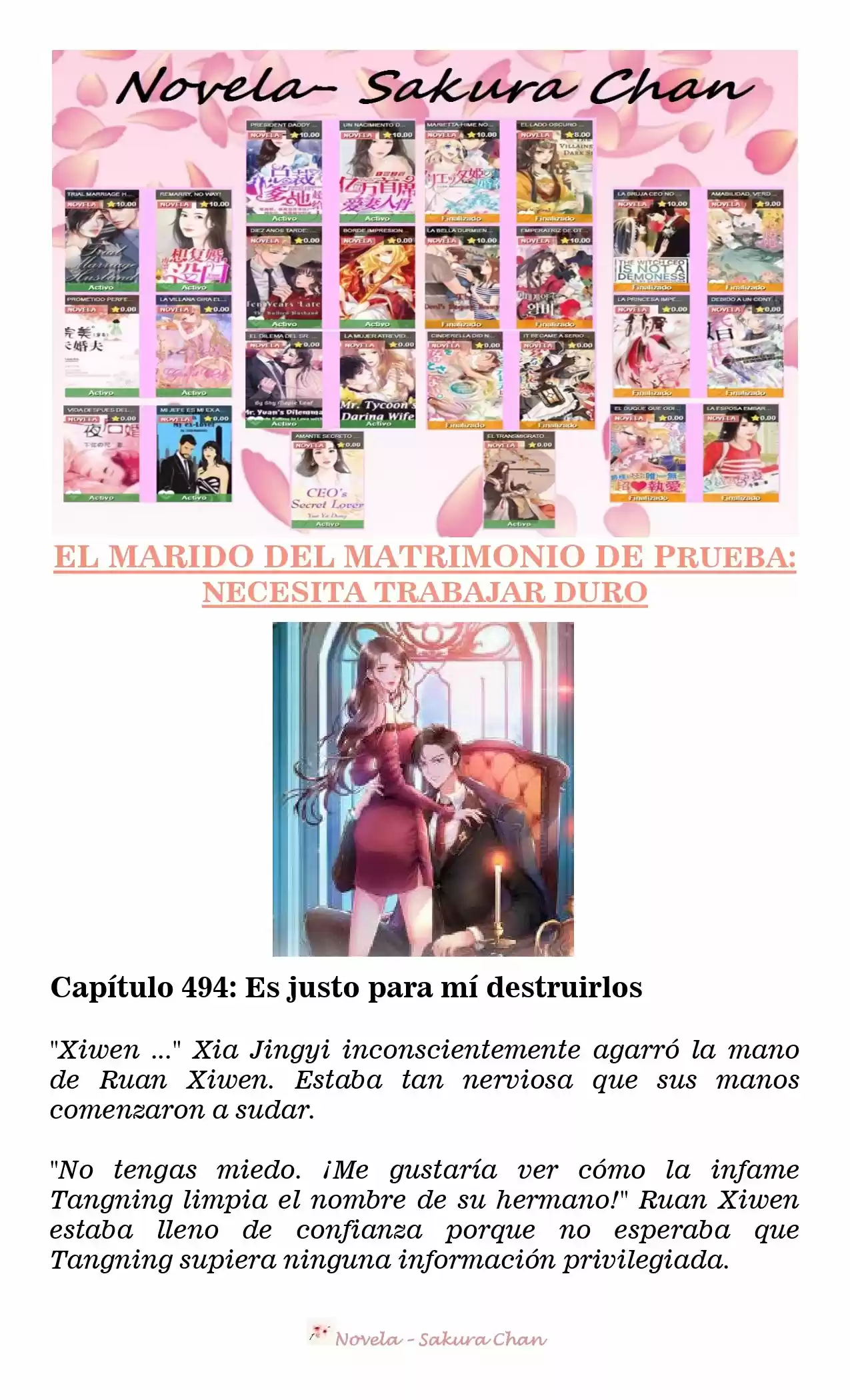 MARIDO DE PRUEBA: NECESIDAD DE TRABAJAR DURO (Novela) - Capítulo 494 - Página 5 - LectorTMOo