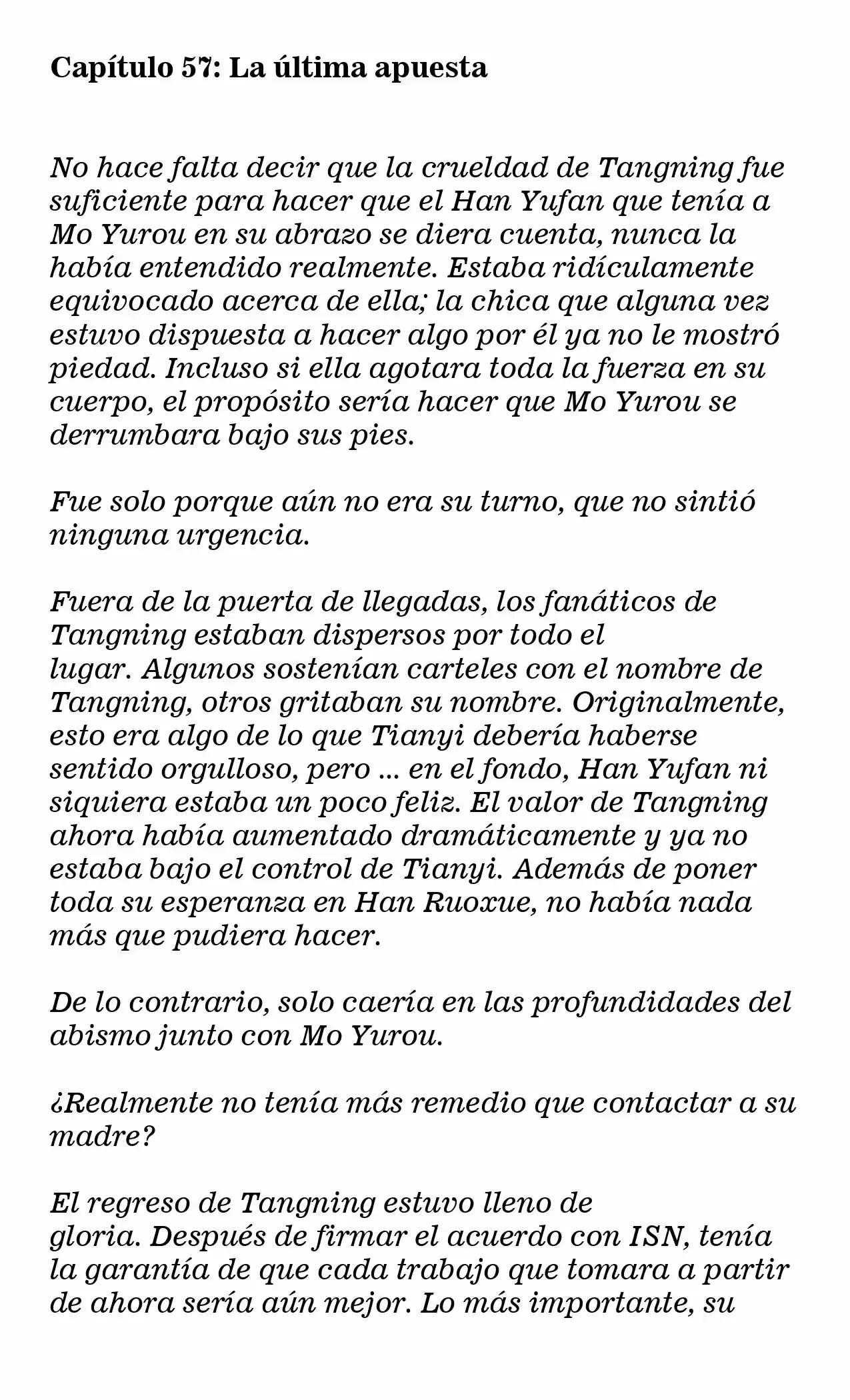 MARIDO DE PRUEBA: NECESIDAD DE TRABAJAR DURO (Novela) - Capítulo 57 - Página 1 - LectorTMOo