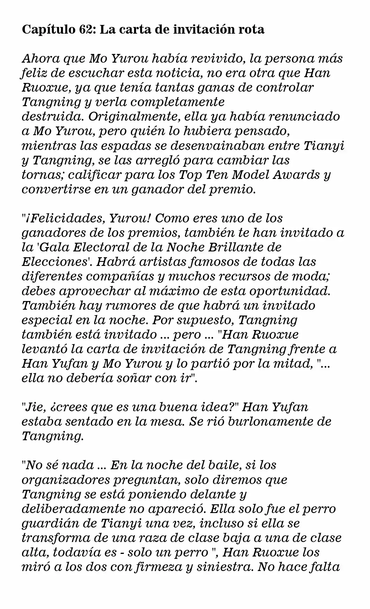MARIDO DE PRUEBA: NECESIDAD DE TRABAJAR DURO (Novela) - Capítulo 62 - Página 1 - LectorTMOo