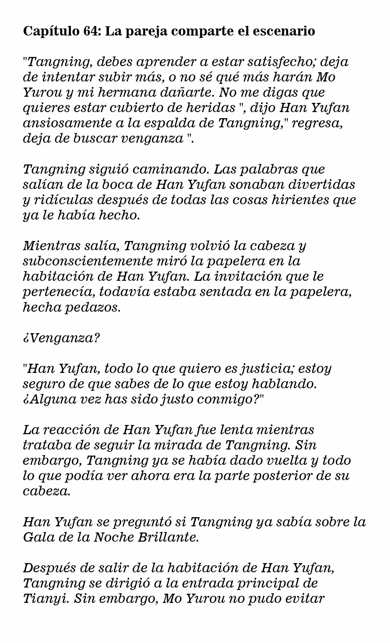 MARIDO DE PRUEBA: NECESIDAD DE TRABAJAR DURO (Novela) - Capítulo 64 - Página 1 - LectorTMOo