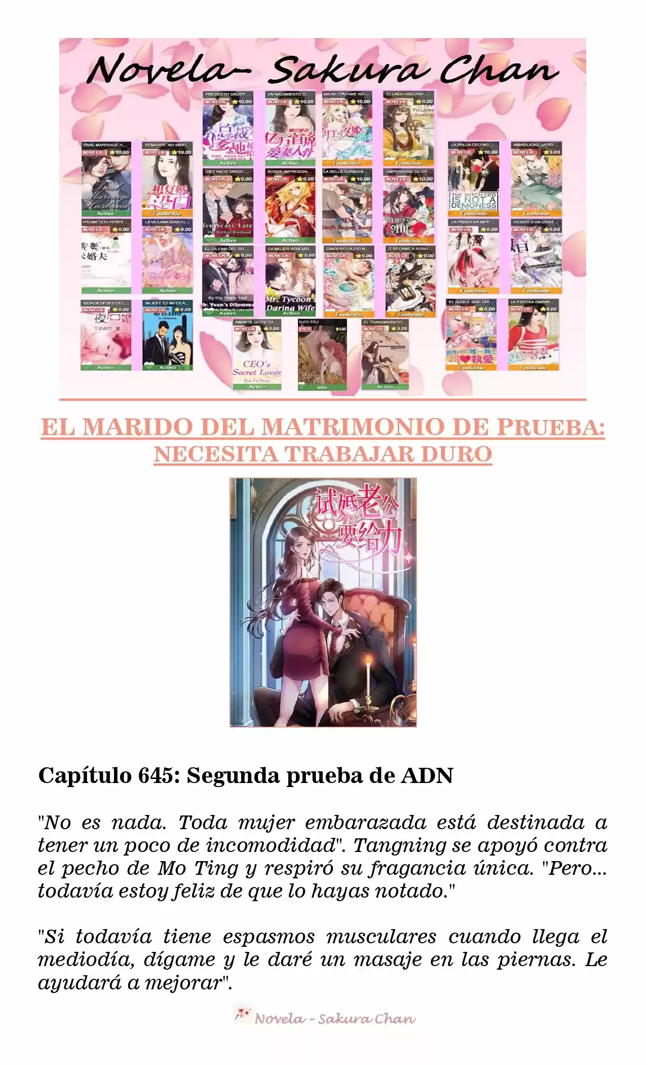 MARIDO DE PRUEBA: NECESIDAD DE TRABAJAR DURO (Novela) - Capítulo 645 - Página 1 - LectorTMOo