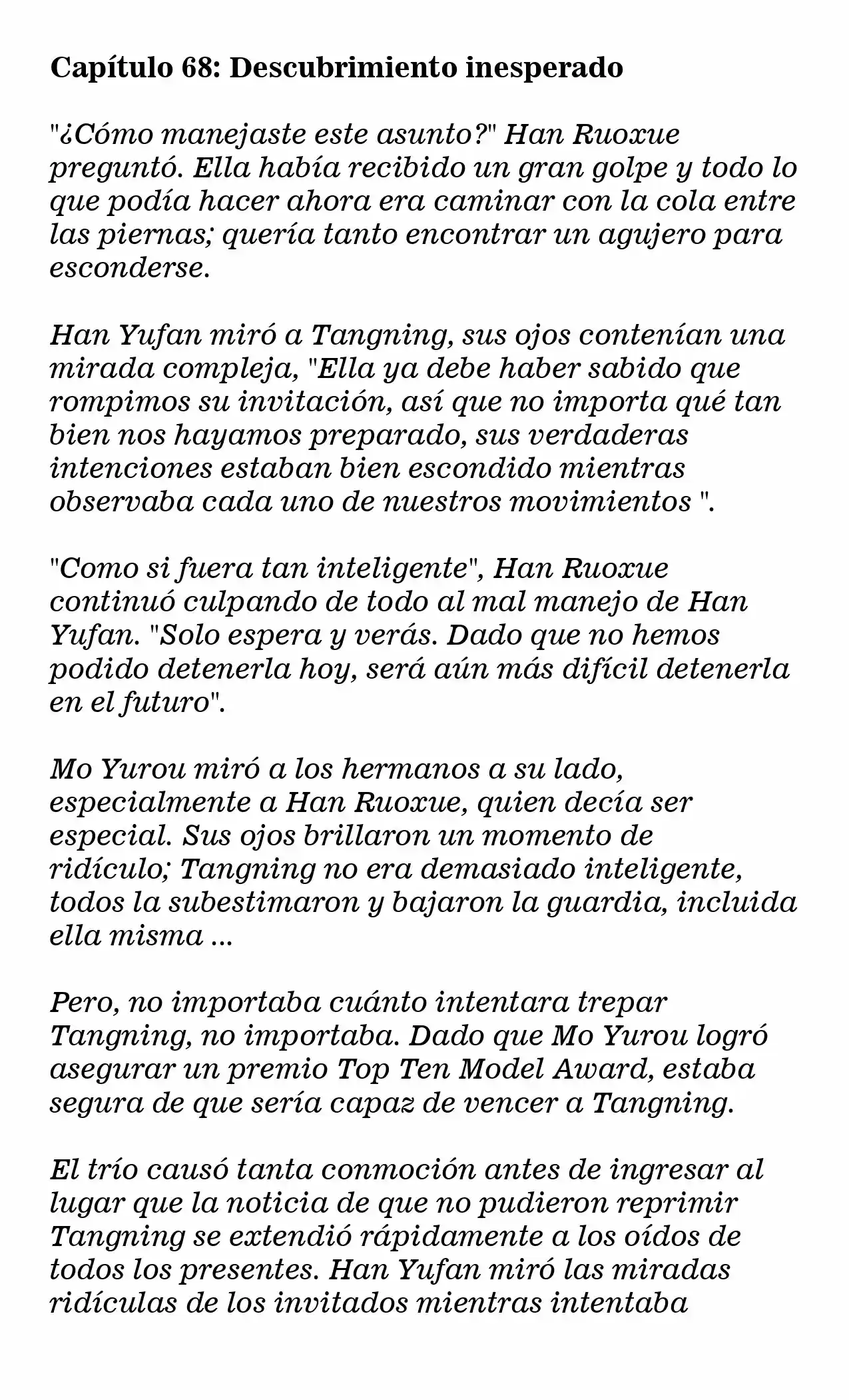 MARIDO DE PRUEBA: NECESIDAD DE TRABAJAR DURO (Novela) - Capítulo 68 - Página 1 - LectorTMOo