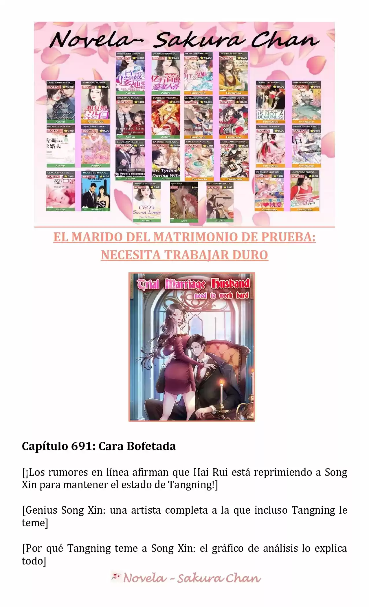 MARIDO DE PRUEBA: NECESIDAD DE TRABAJAR DURO (Novela) - Capítulo 691 - Página 1 - LectorTMOo