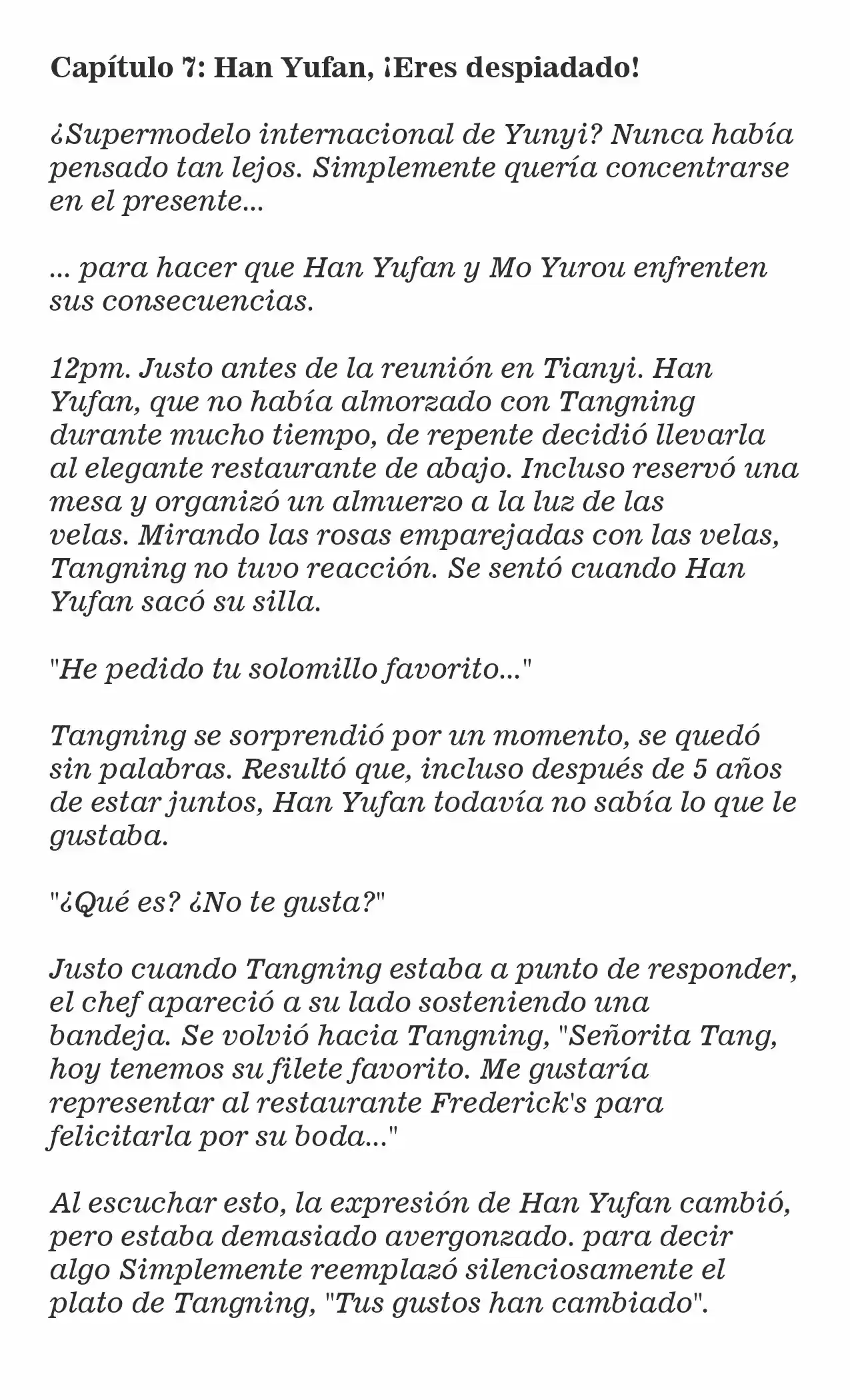 MARIDO DE PRUEBA: NECESIDAD DE TRABAJAR DURO (Novela) - Capítulo 7 - Página 1 - LectorTMOo