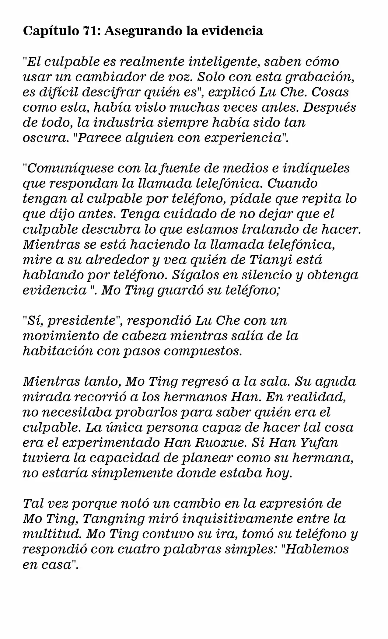 MARIDO DE PRUEBA: NECESIDAD DE TRABAJAR DURO (Novela) - Capítulo 71 - Página 1 - LectorTMOo