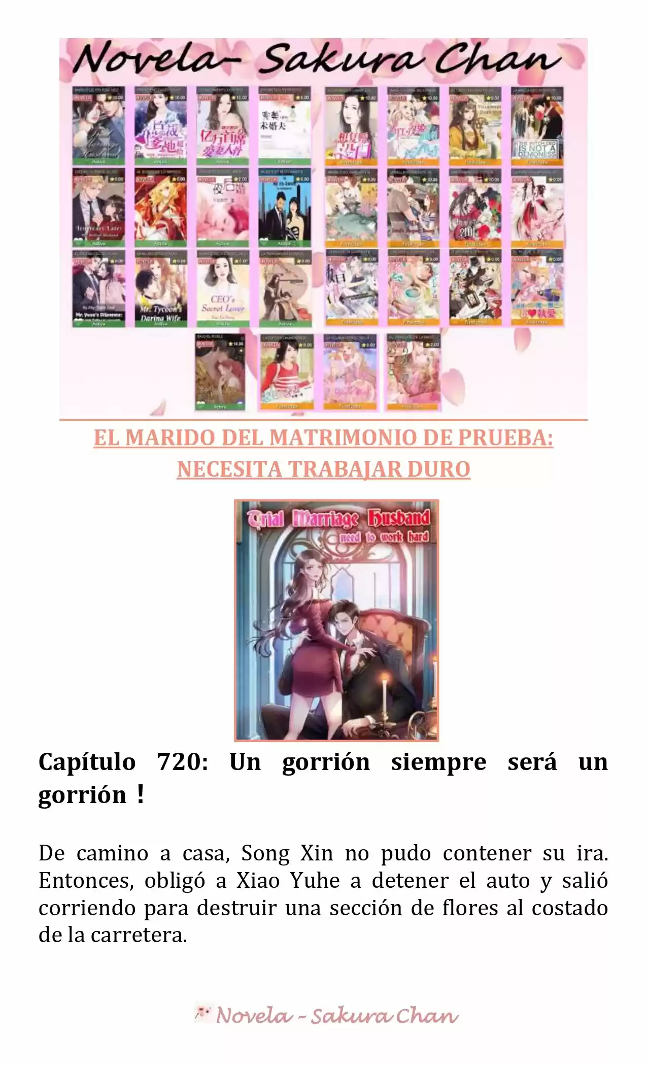 MARIDO DE PRUEBA: NECESIDAD DE TRABAJAR DURO (Novela) - Capítulo 720 - Página 1 - LectorTMOo