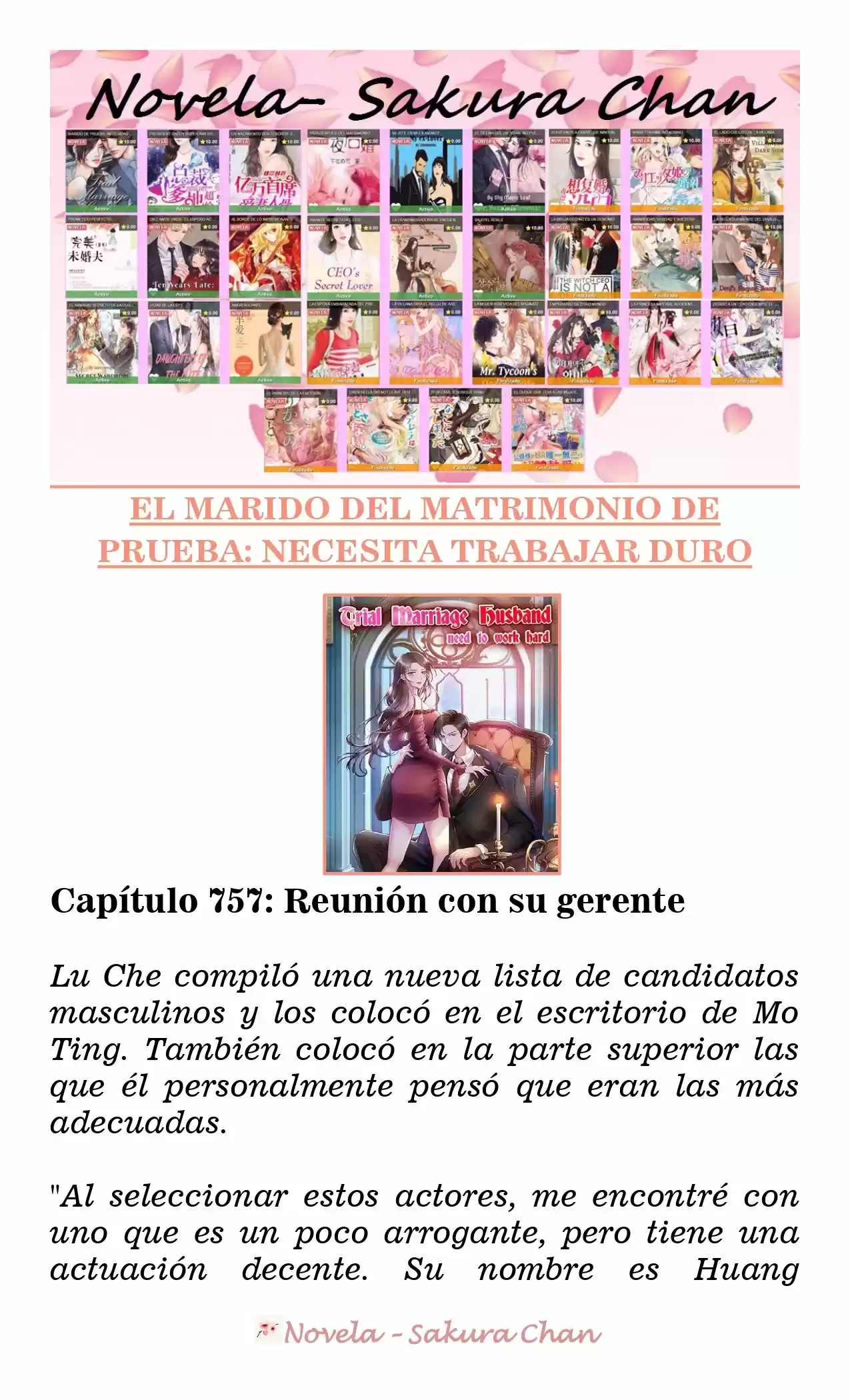 MARIDO DE PRUEBA: NECESIDAD DE TRABAJAR DURO (Novela) - Capítulo 757 - Página 2 - LectorTMOo