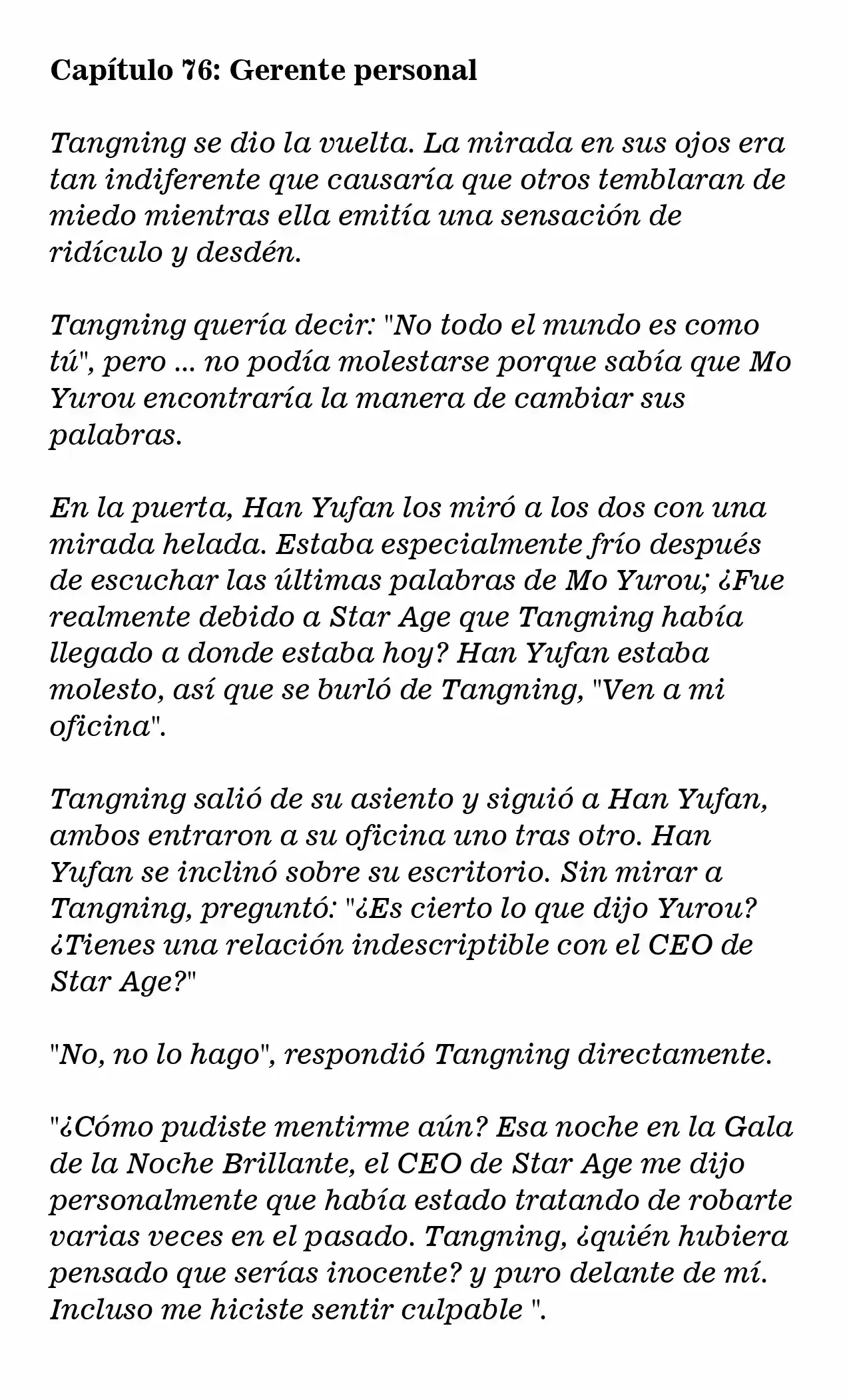 MARIDO DE PRUEBA: NECESIDAD DE TRABAJAR DURO (Novela) - Capítulo 76 - Página 1 - LectorTMOo