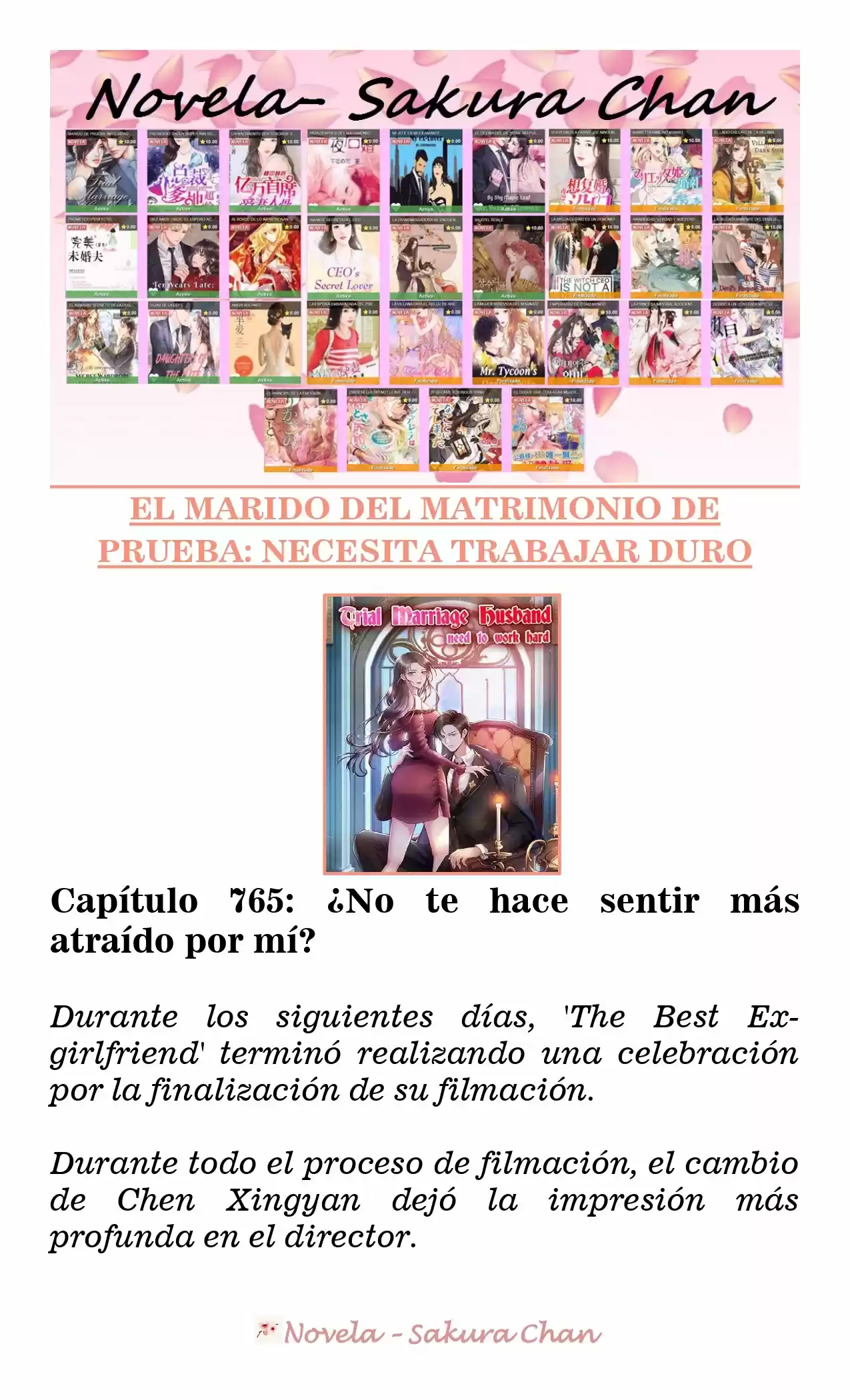 MARIDO DE PRUEBA: NECESIDAD DE TRABAJAR DURO (Novela) - Capítulo 765 - Página 2 - LectorTMOo