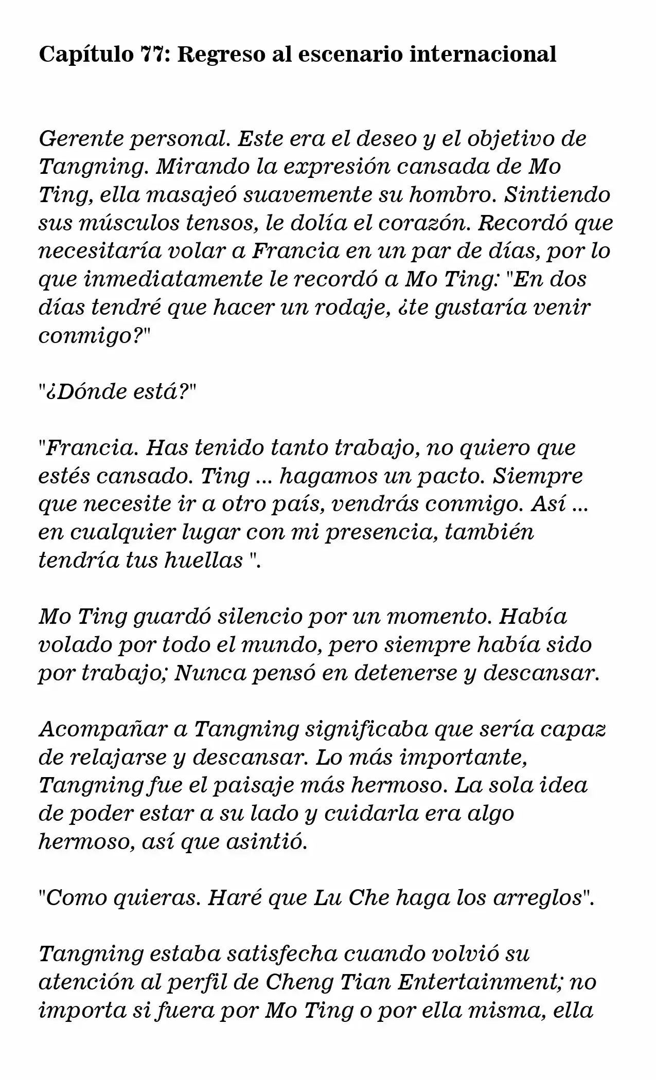 MARIDO DE PRUEBA: NECESIDAD DE TRABAJAR DURO (Novela) - Capítulo 77 - Página 1 - LectorTMOo