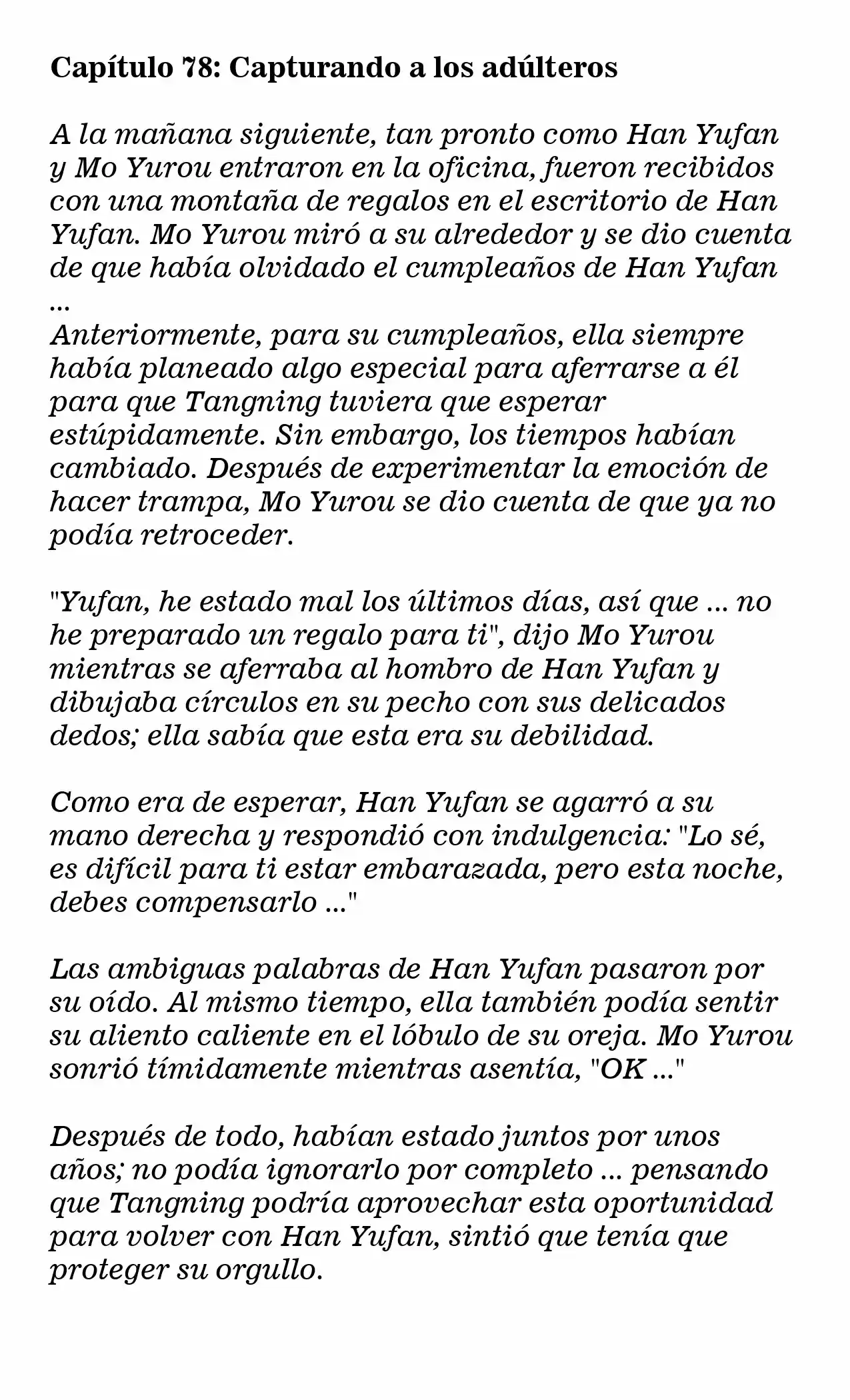 MARIDO DE PRUEBA: NECESIDAD DE TRABAJAR DURO (Novela) - Capítulo 78 - Página 1 - LectorTMOo