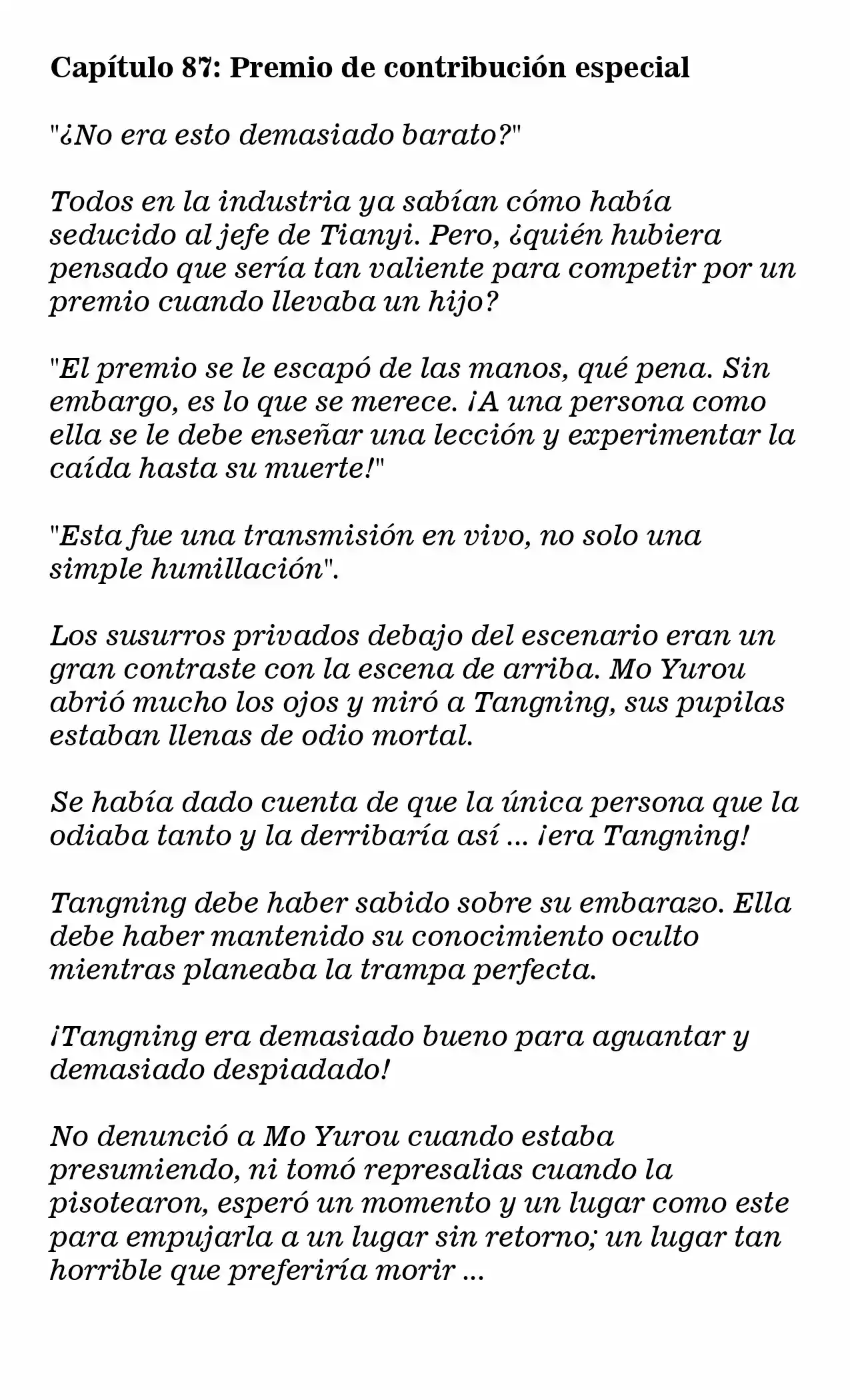 MARIDO DE PRUEBA: NECESIDAD DE TRABAJAR DURO (Novela) - Capítulo 87 - Página 1 - LectorTMOo