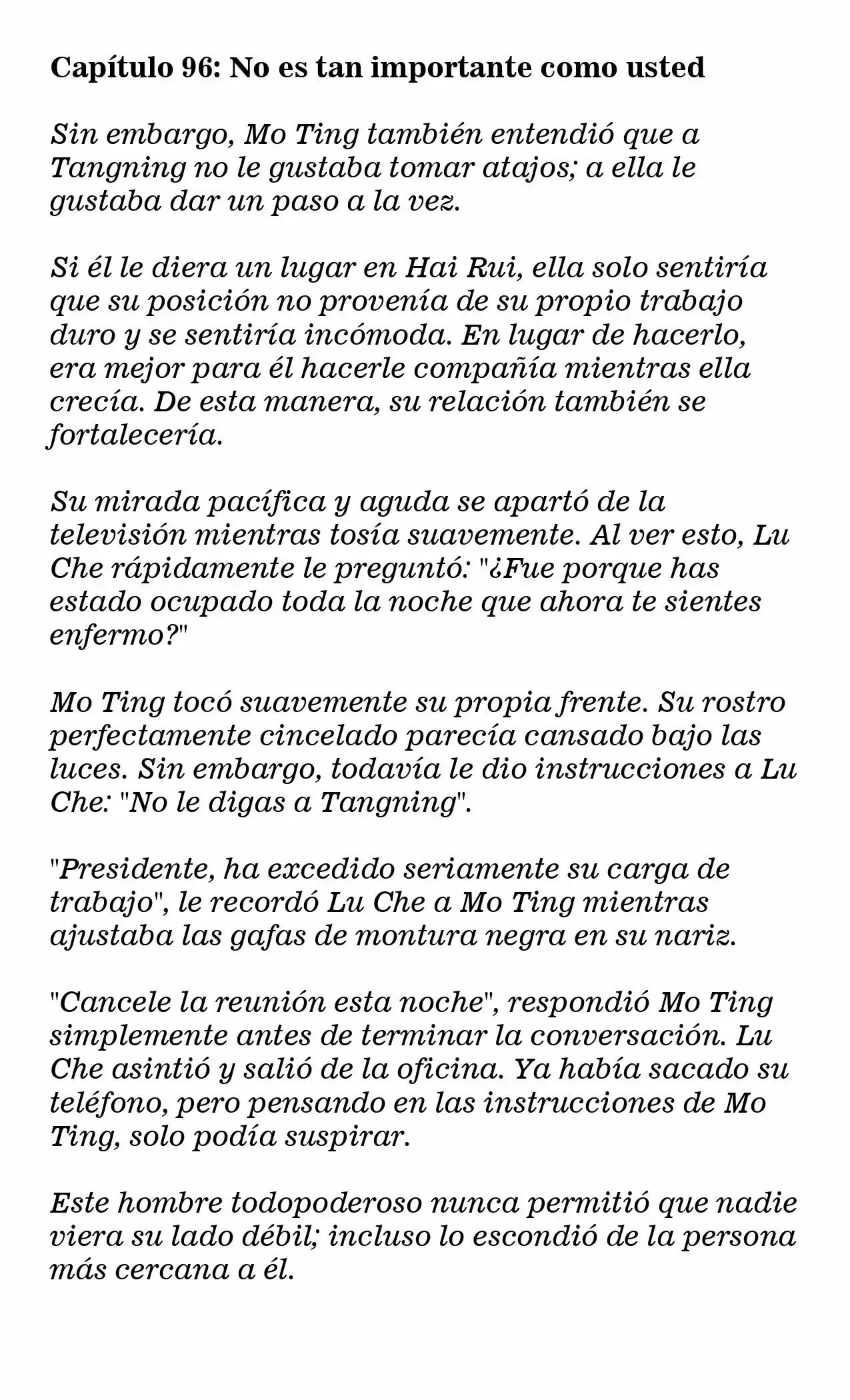 MARIDO DE PRUEBA: NECESIDAD DE TRABAJAR DURO (Novela) - Capítulo 96 - Página 1 - LectorTMOo